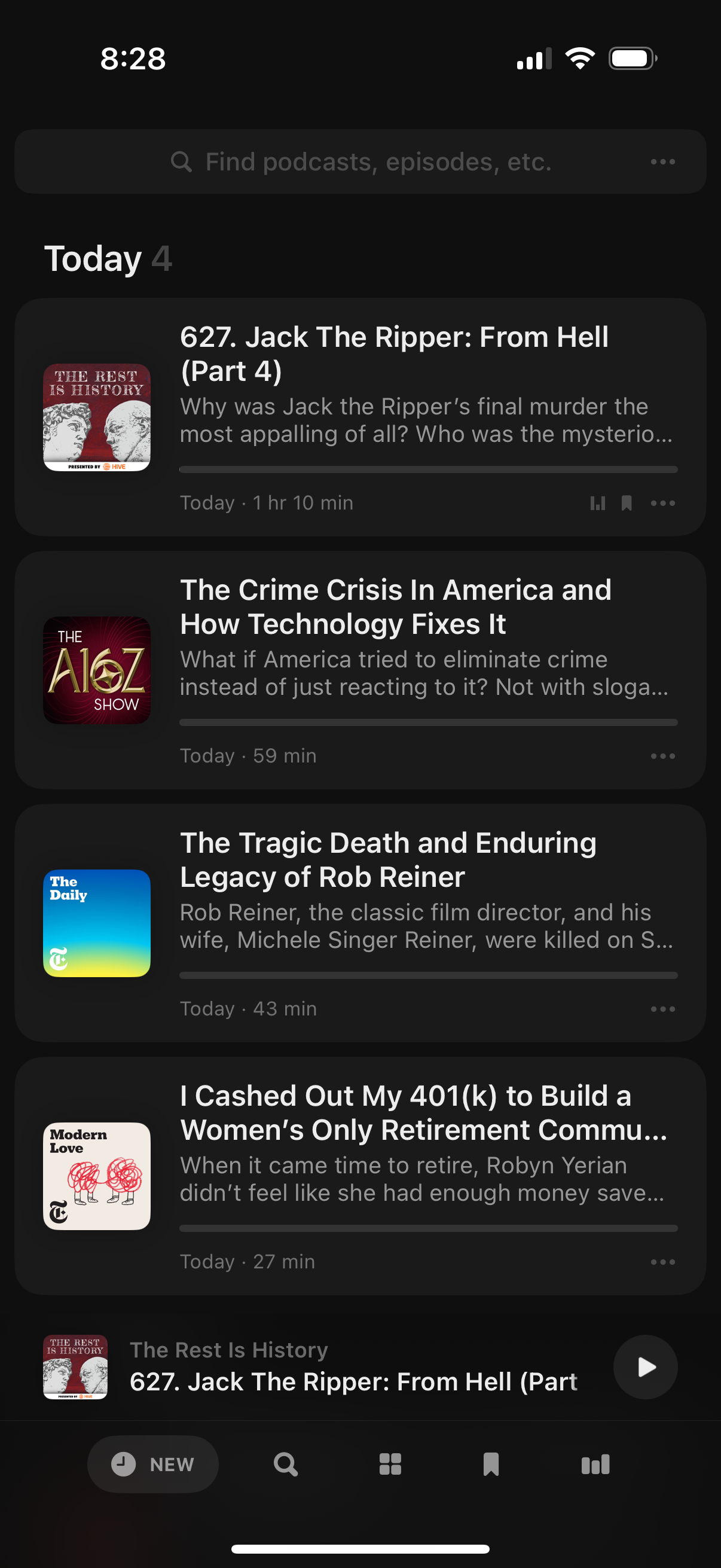 neuecast app screenshot 1