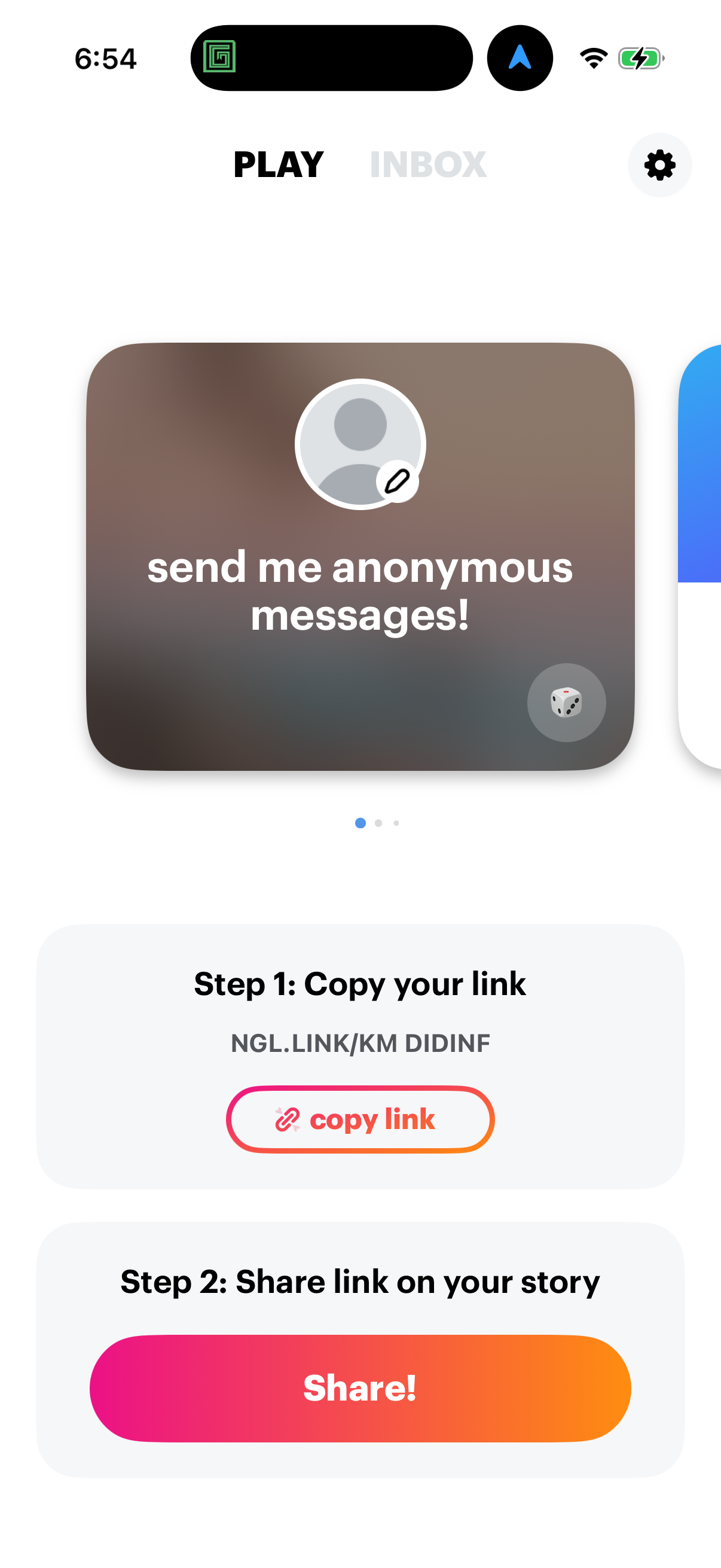 ngl app screenshot 2