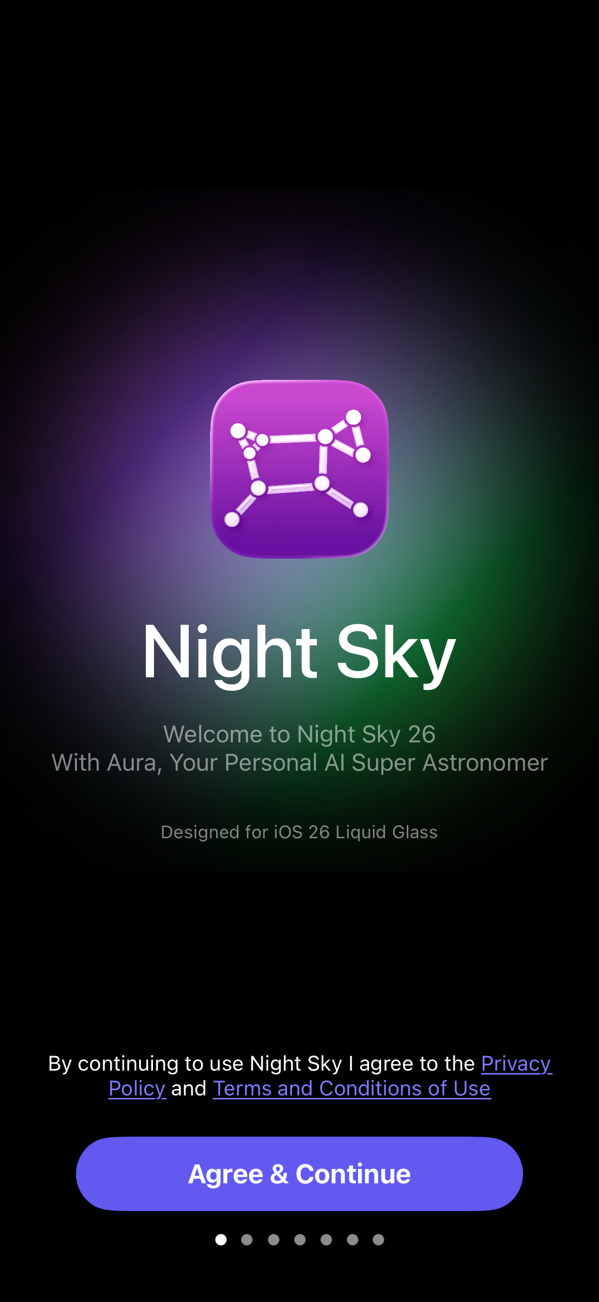 Step 1 of night-sky Main_tabs