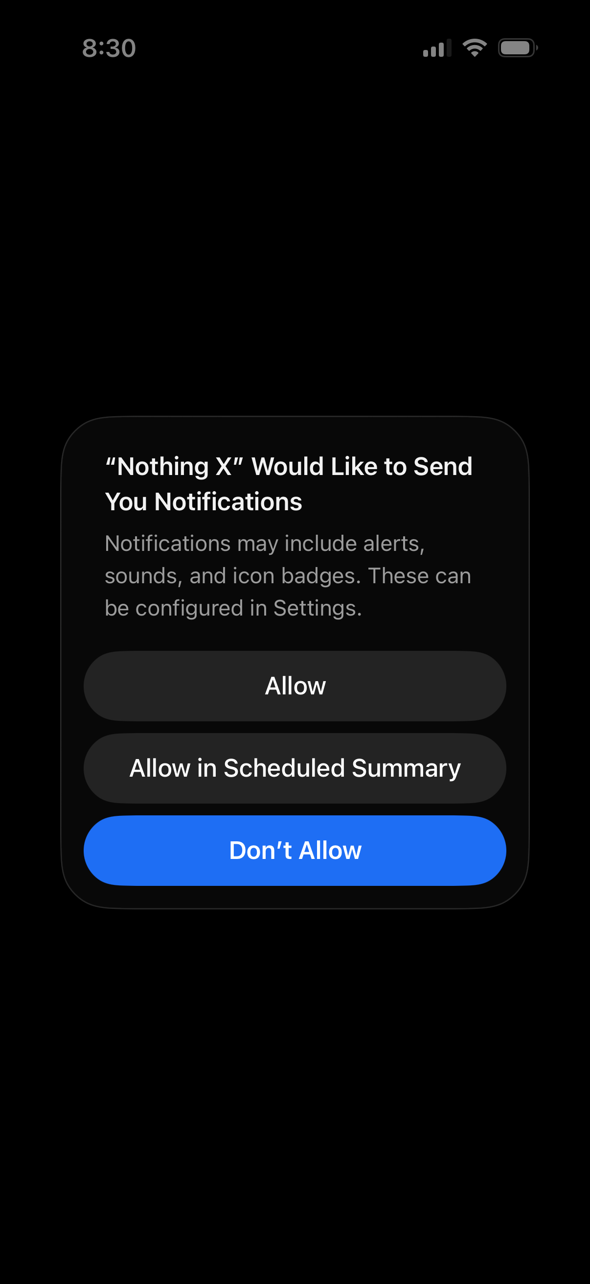 nothing-x app screenshot 23