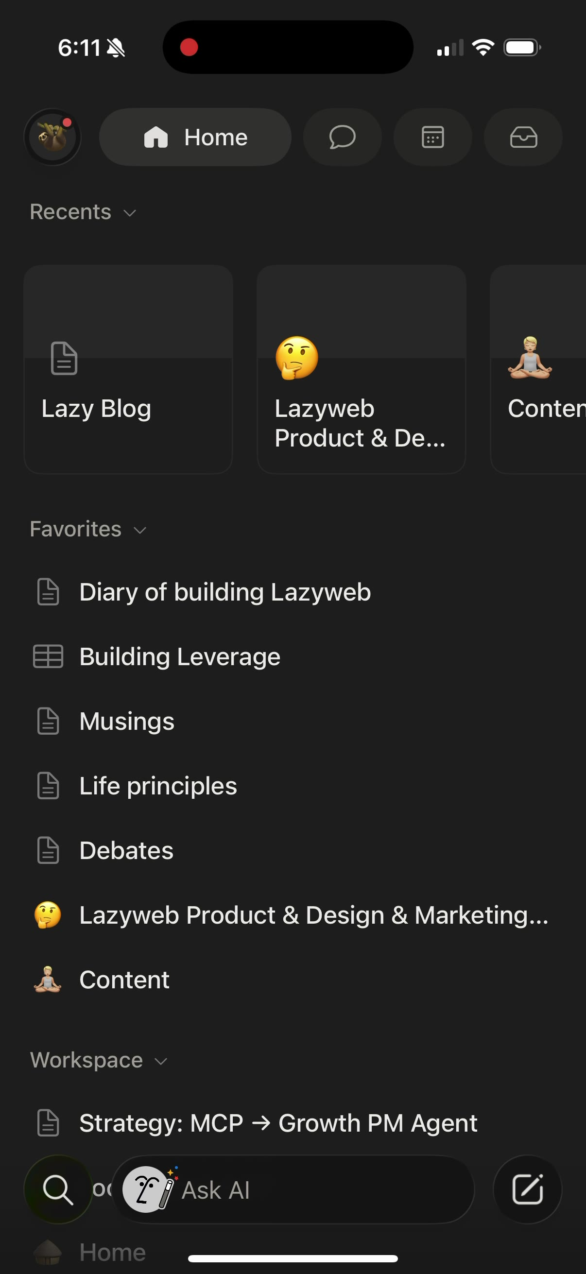 notion screen