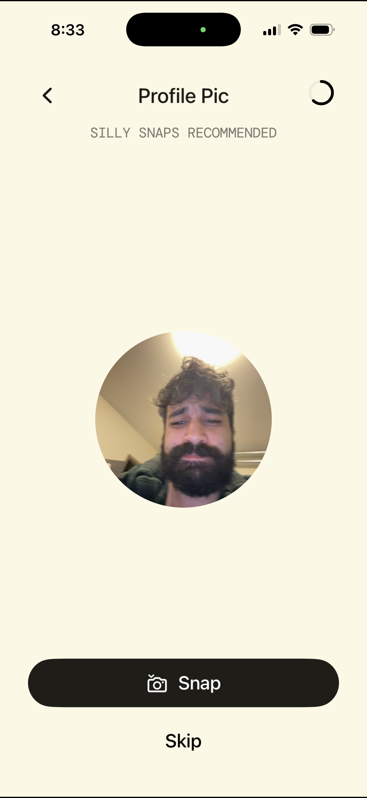 numbies set profile photo