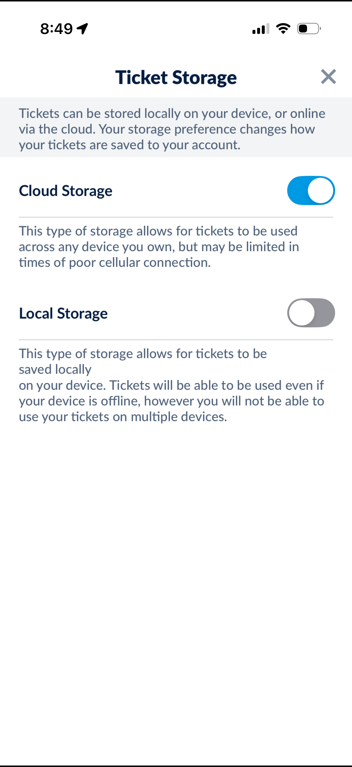 NYC-ferry app screenshot 9