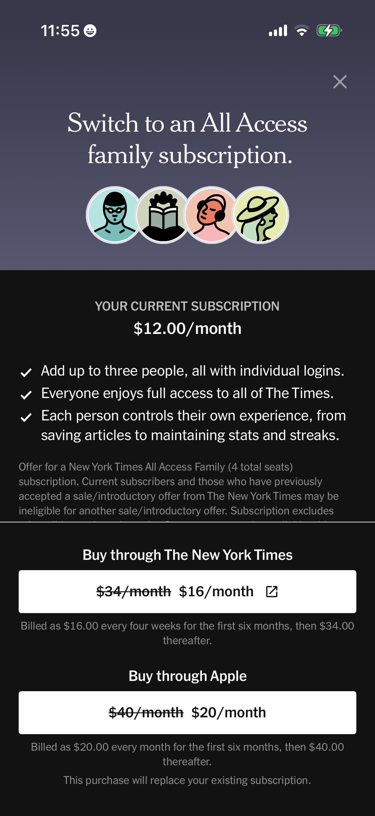 nyt screen