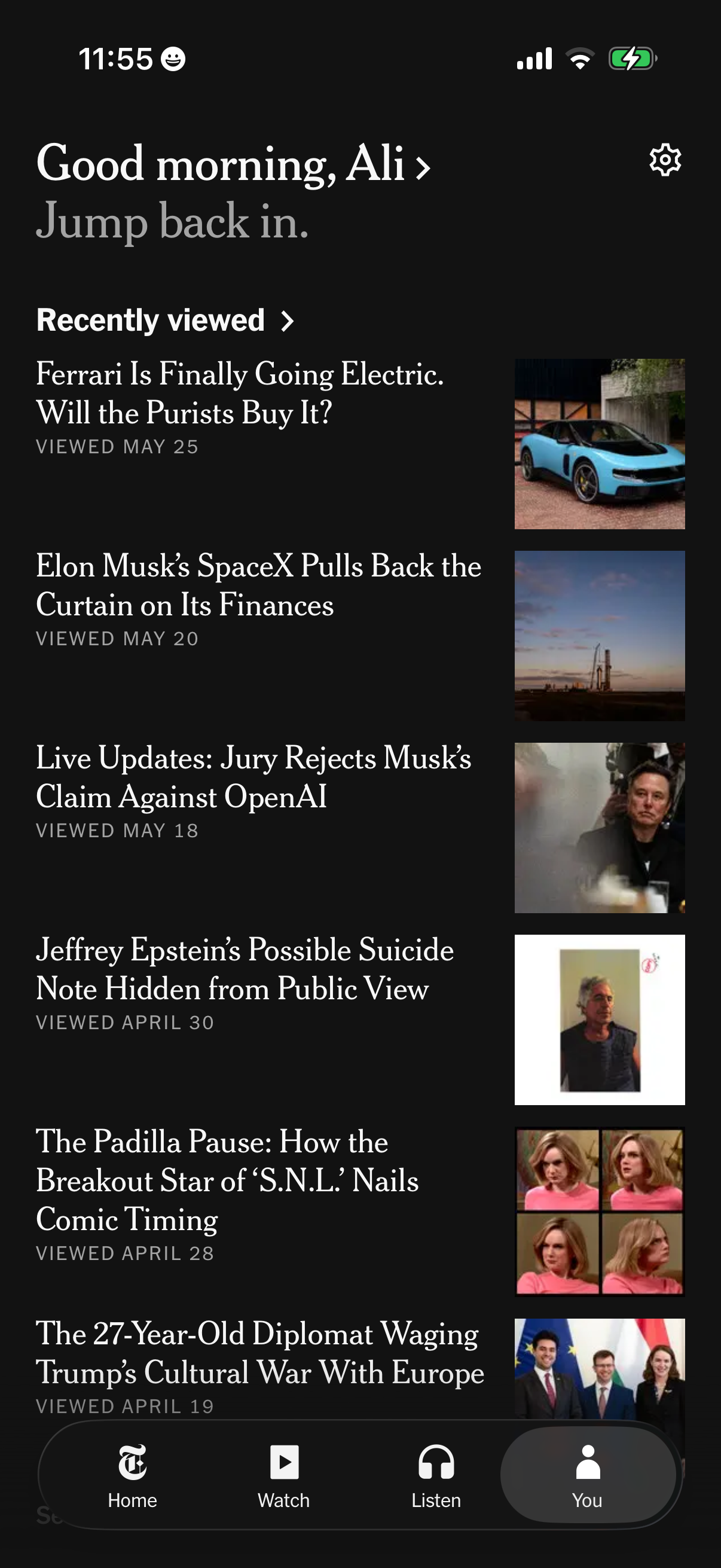 nyt screen