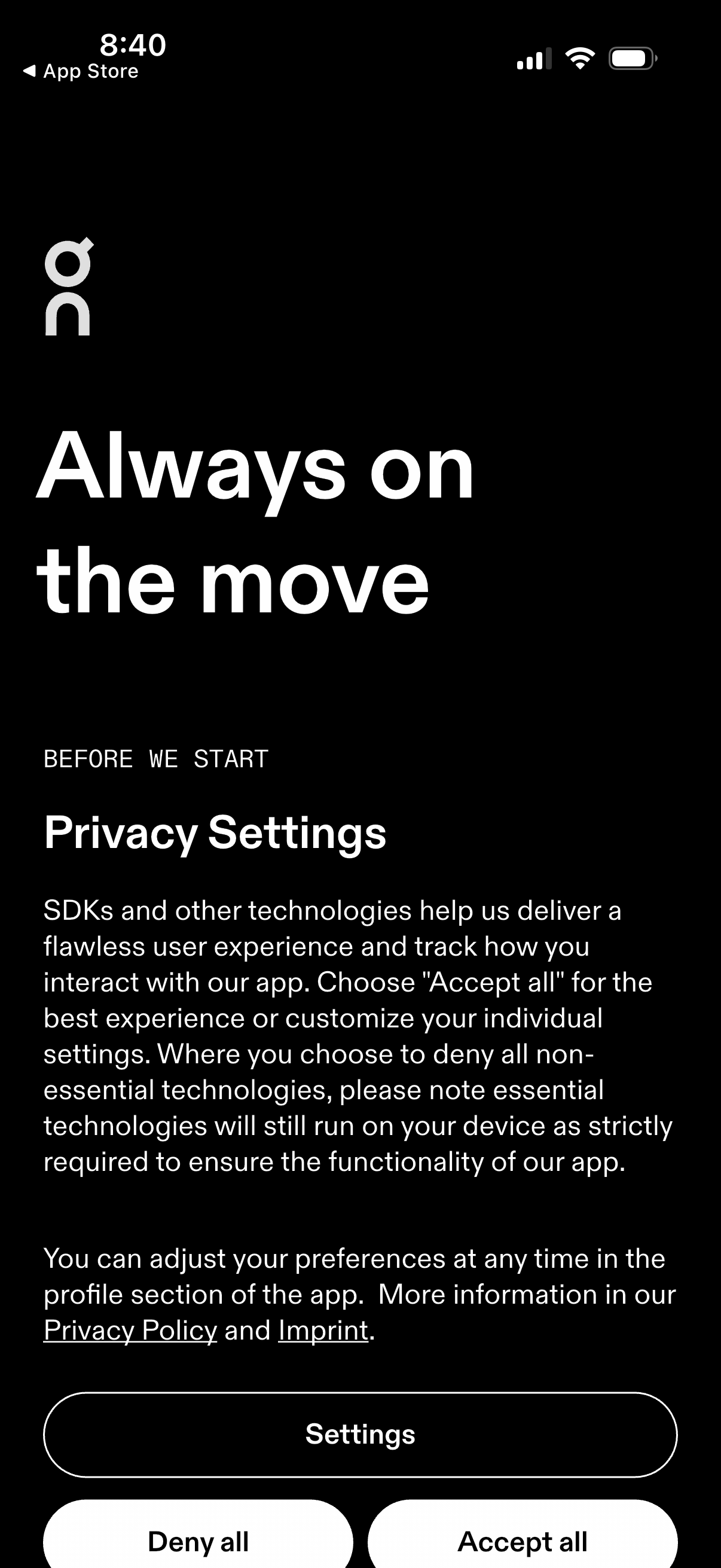 on-running app screenshot 37
