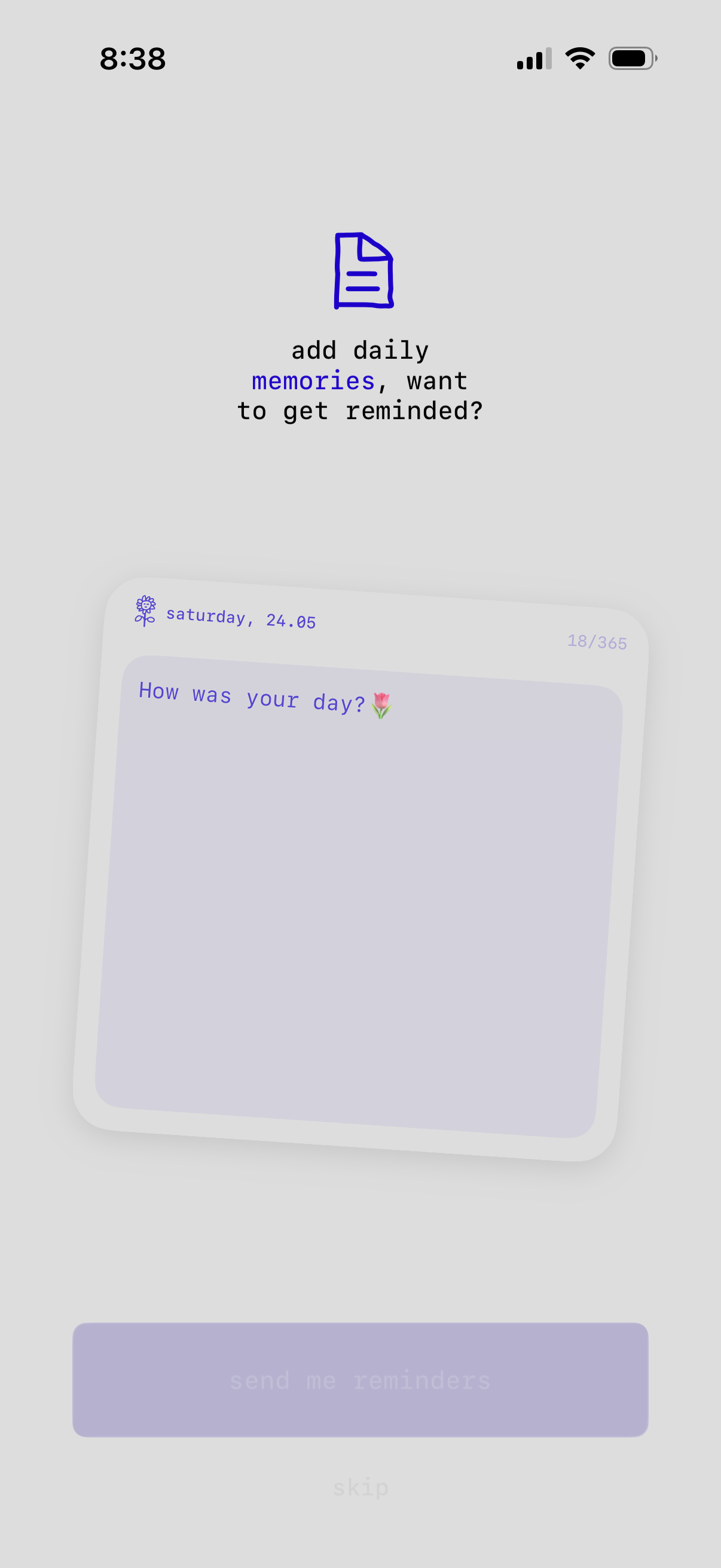 one-year app screenshot 12