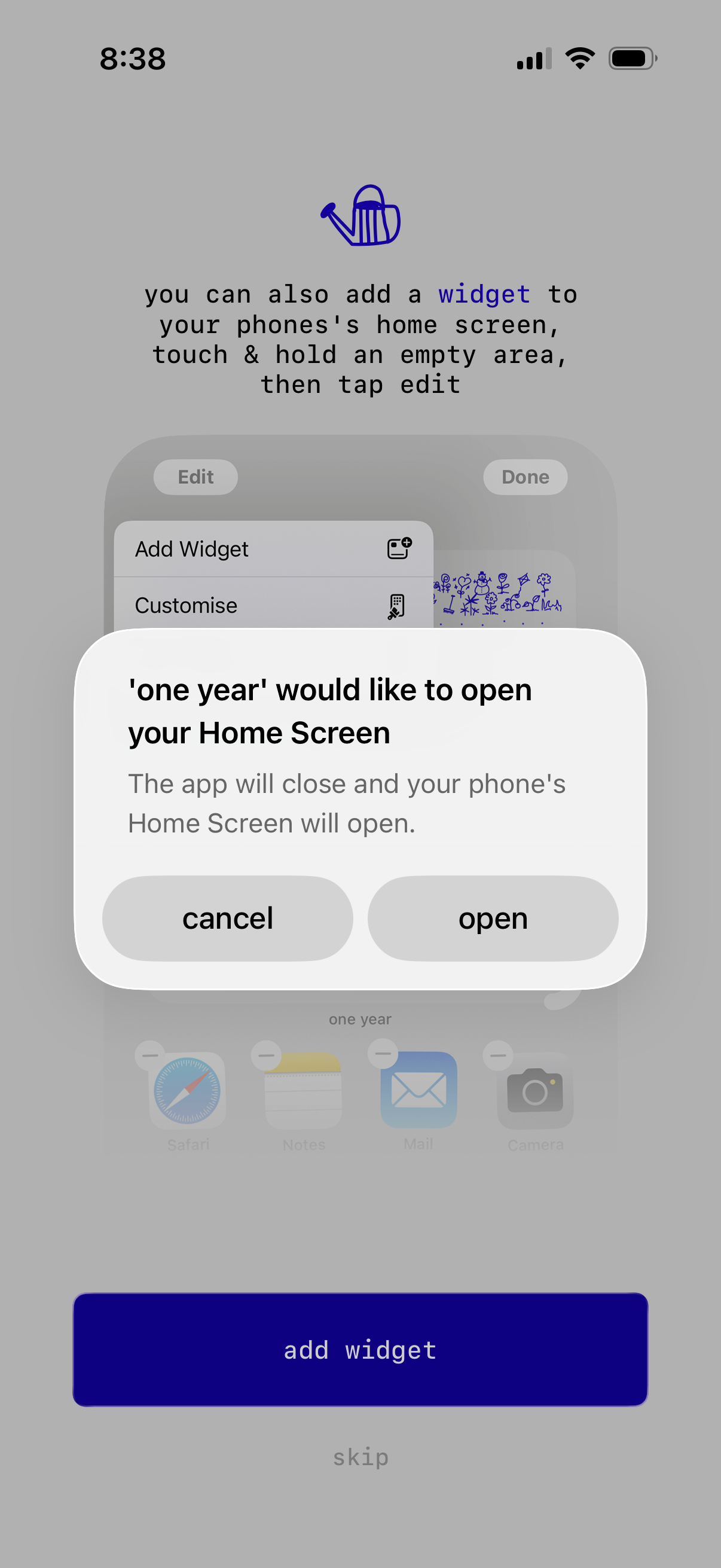 one-year app screenshot 8