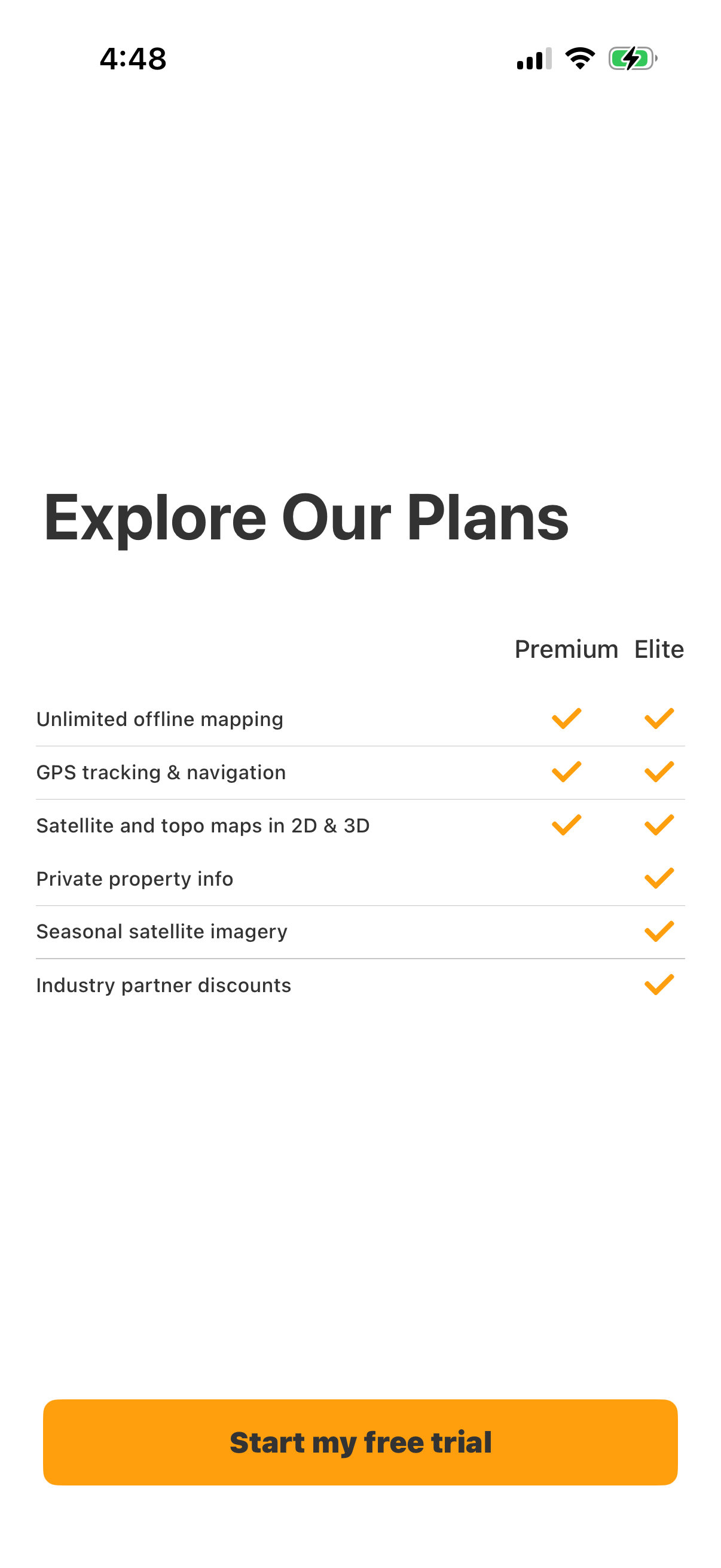 Step 2 of onx-offroad Paywall