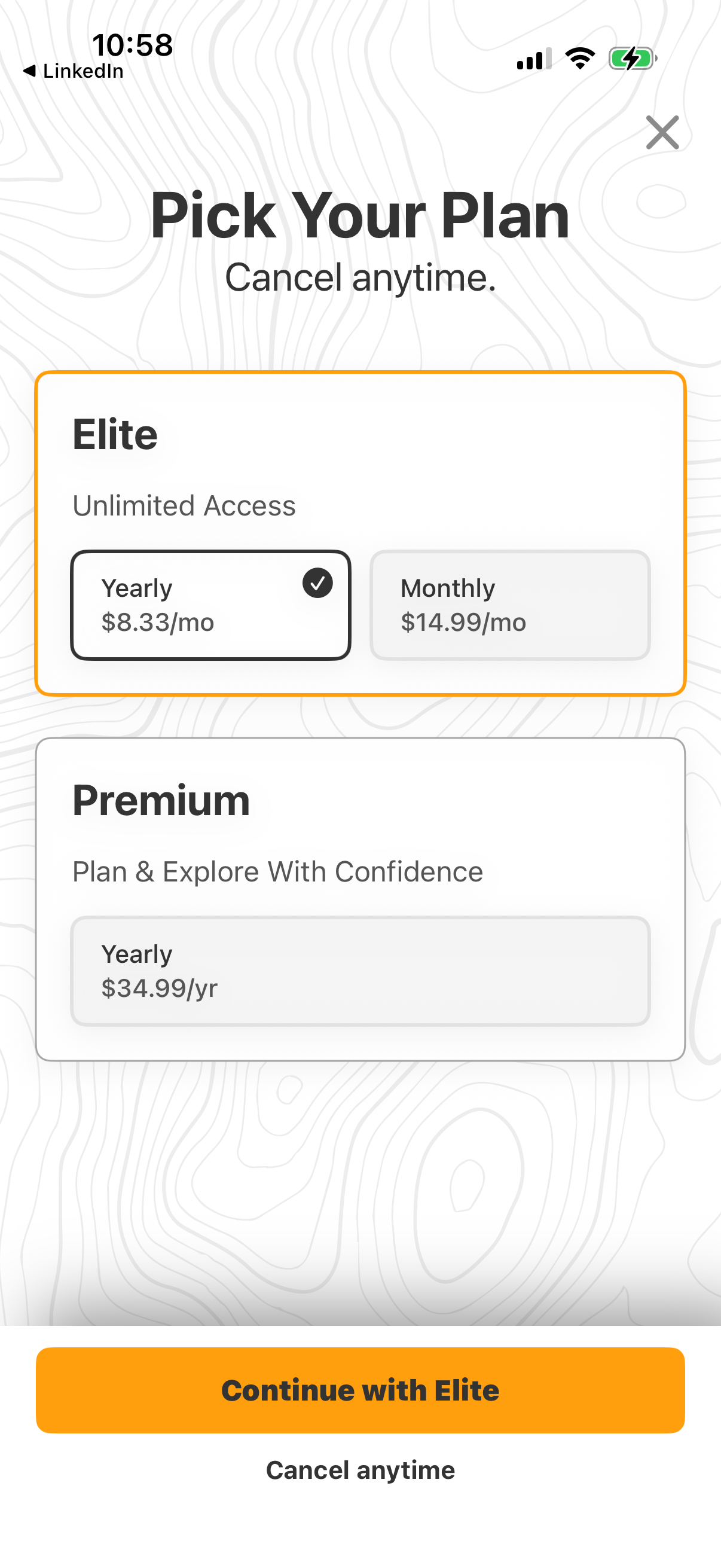 onx-offroad Paywall