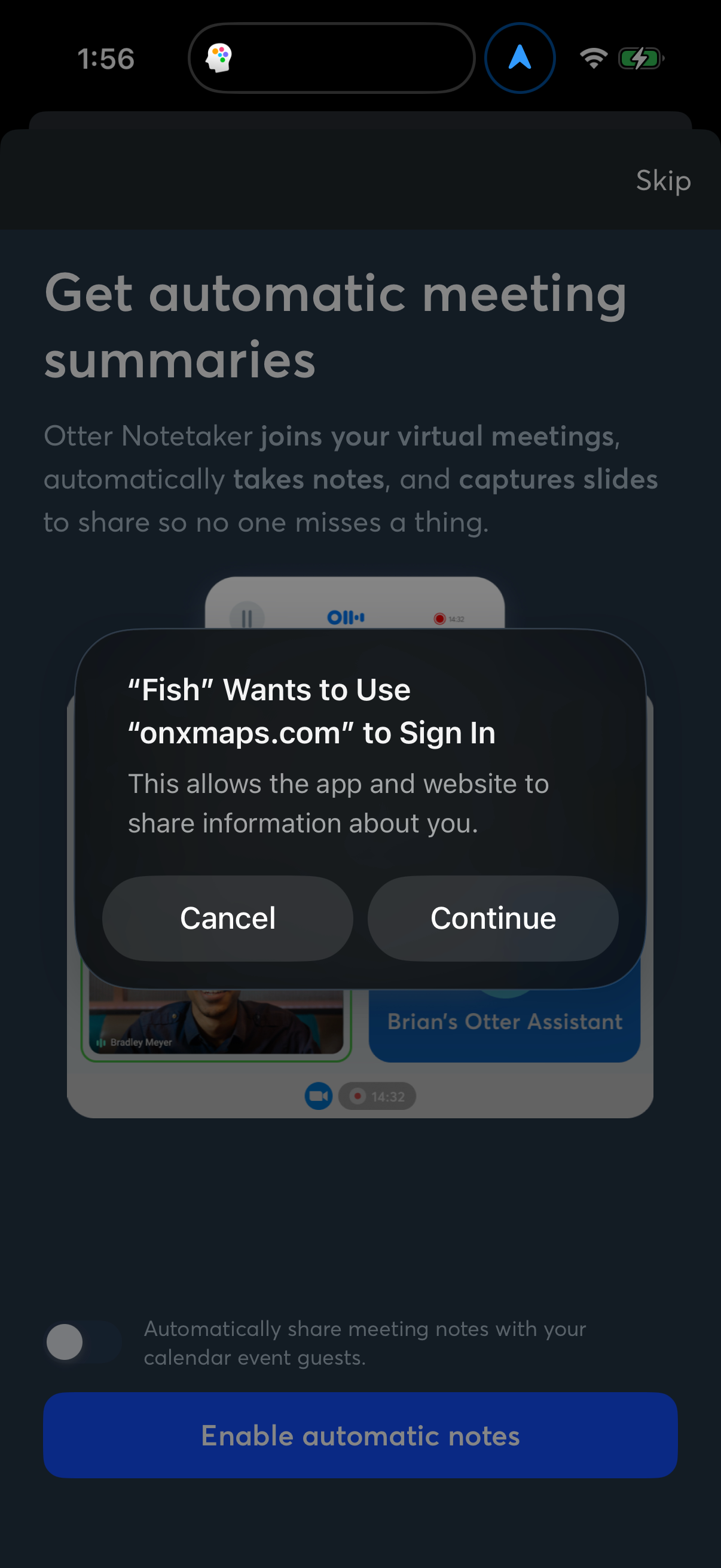 Step 1 of otter Main_tabs