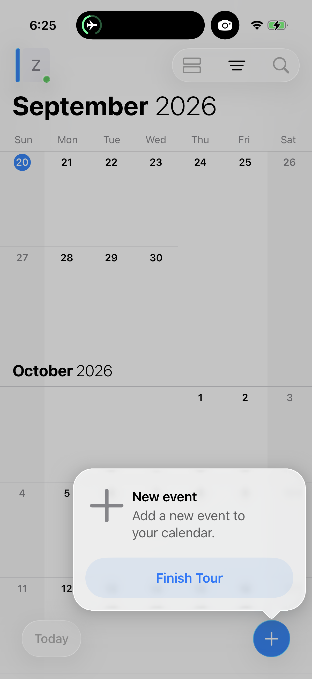 ourcal screen