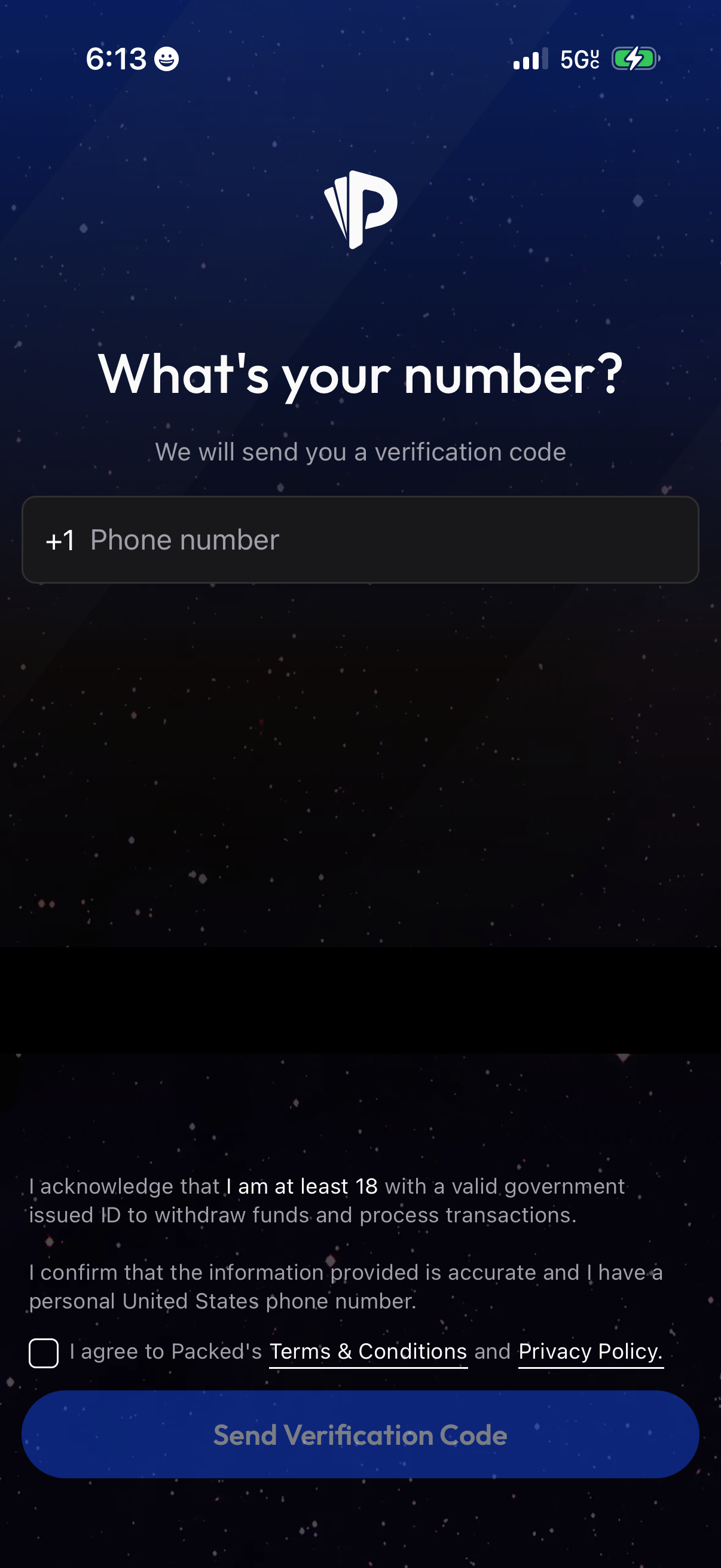 packed screen