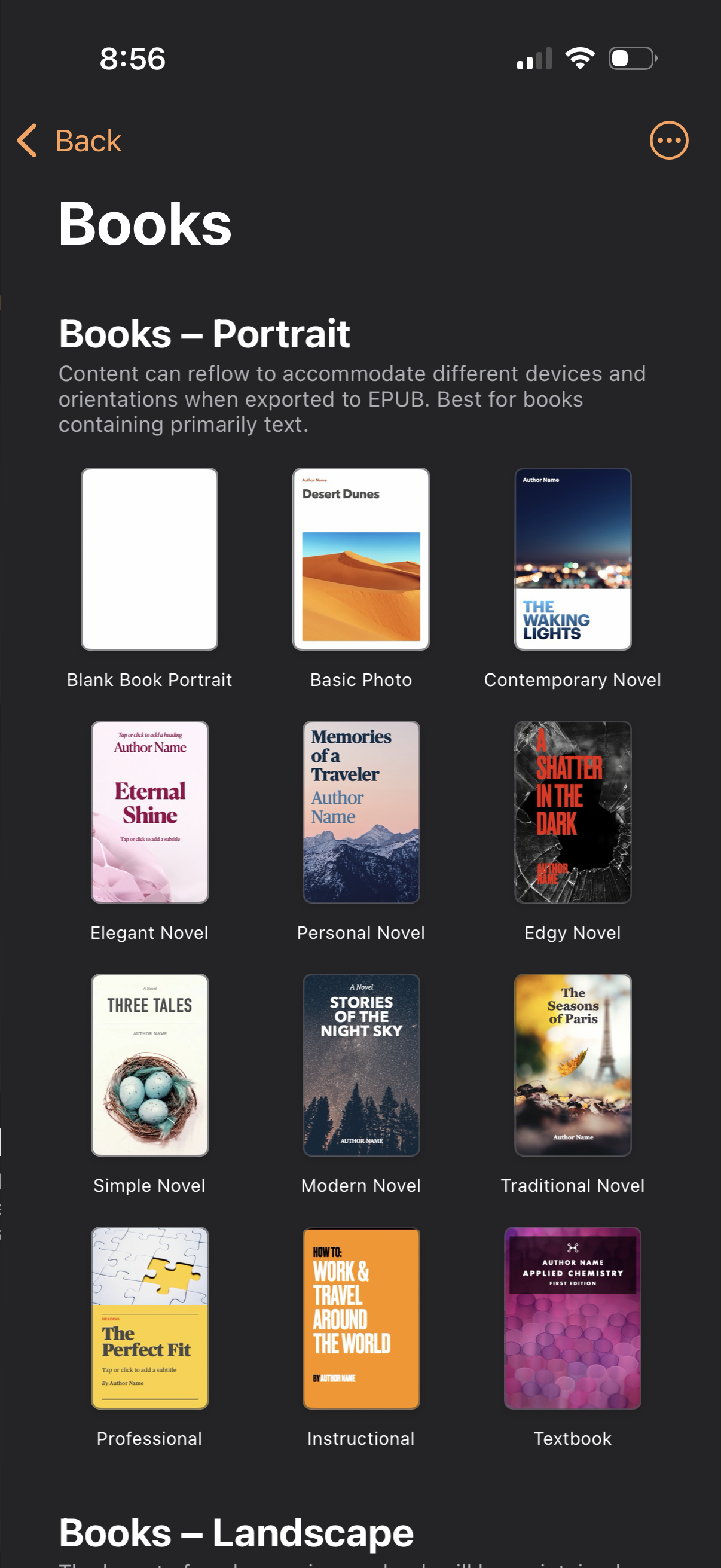 pages app screenshot 43