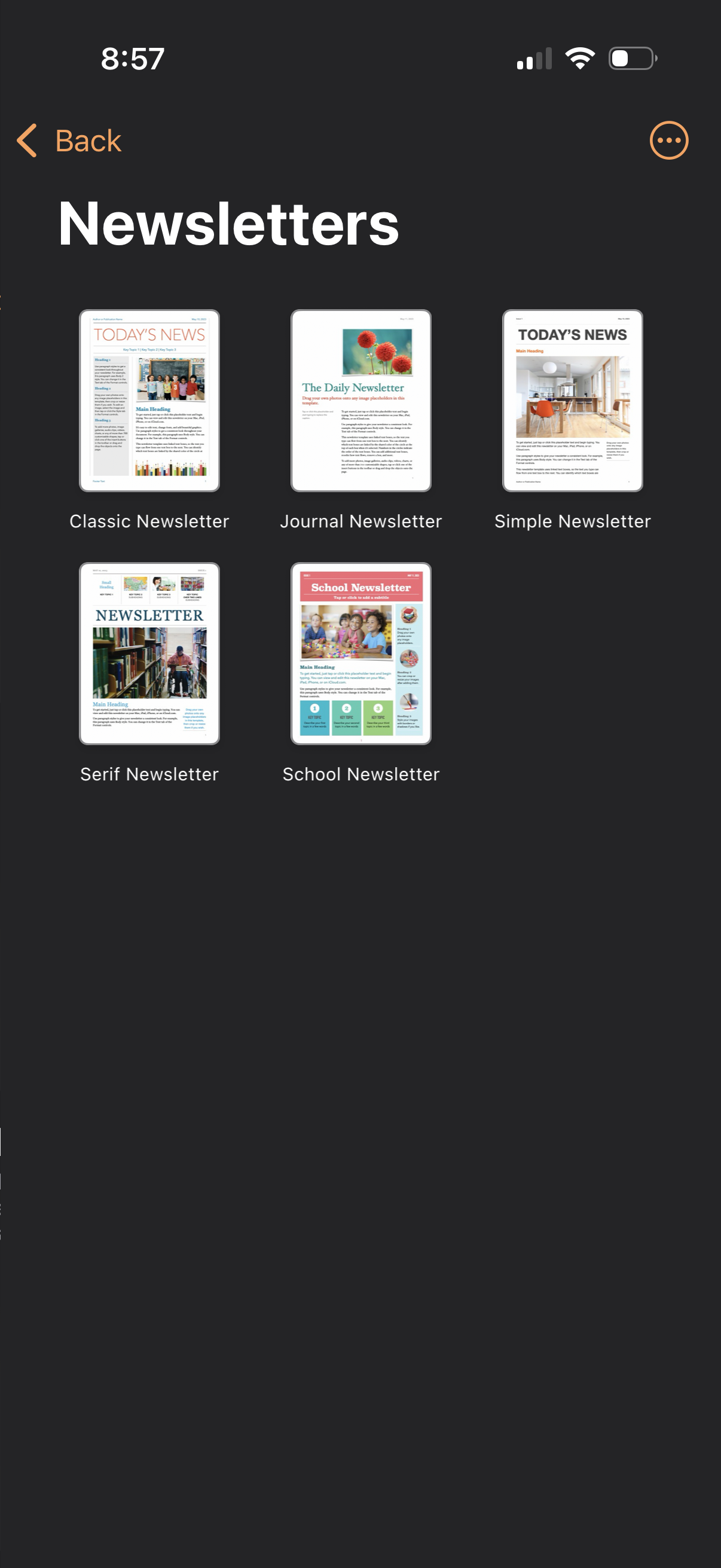 pages app screenshot 39