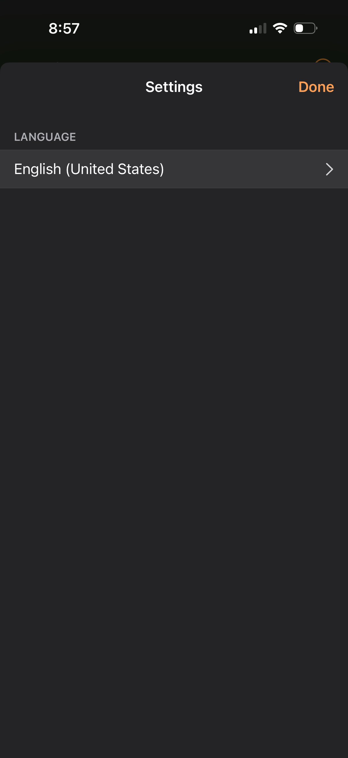 pages change language