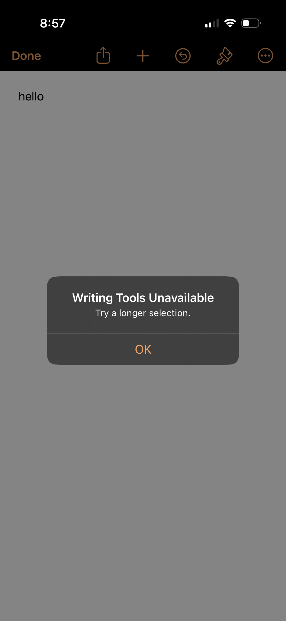 pages use writing tools to