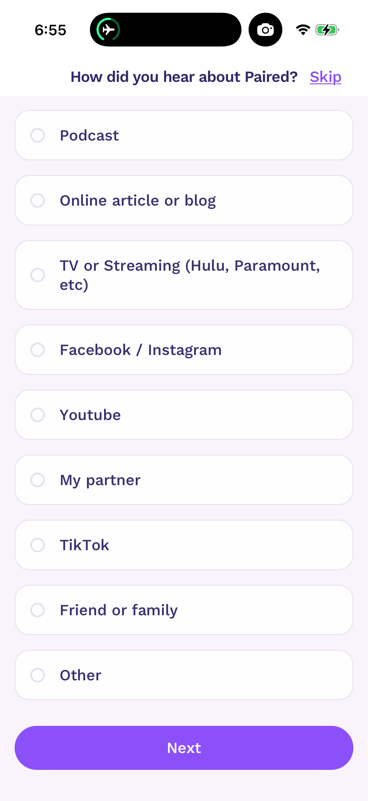 Paired app screenshot 3