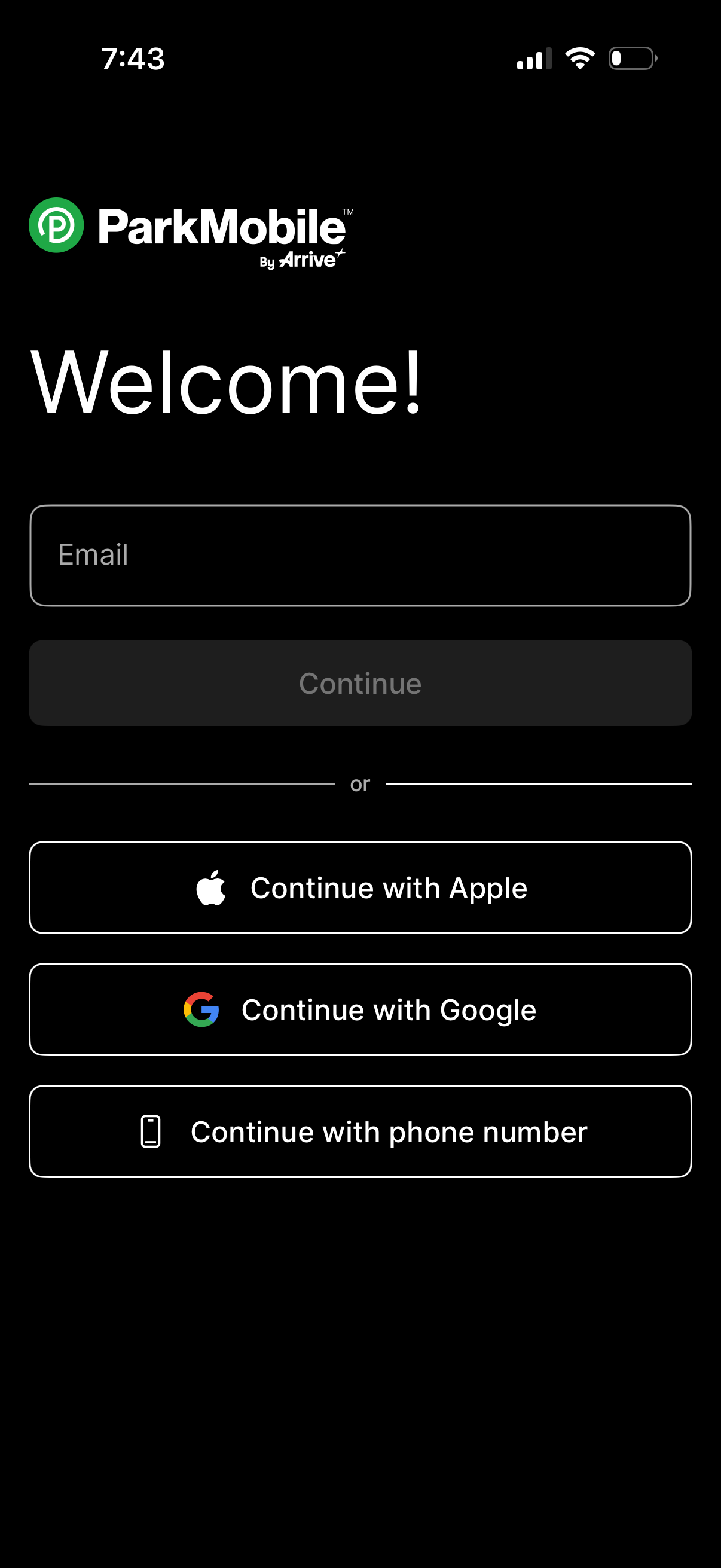 parkmobile app screenshot 7
