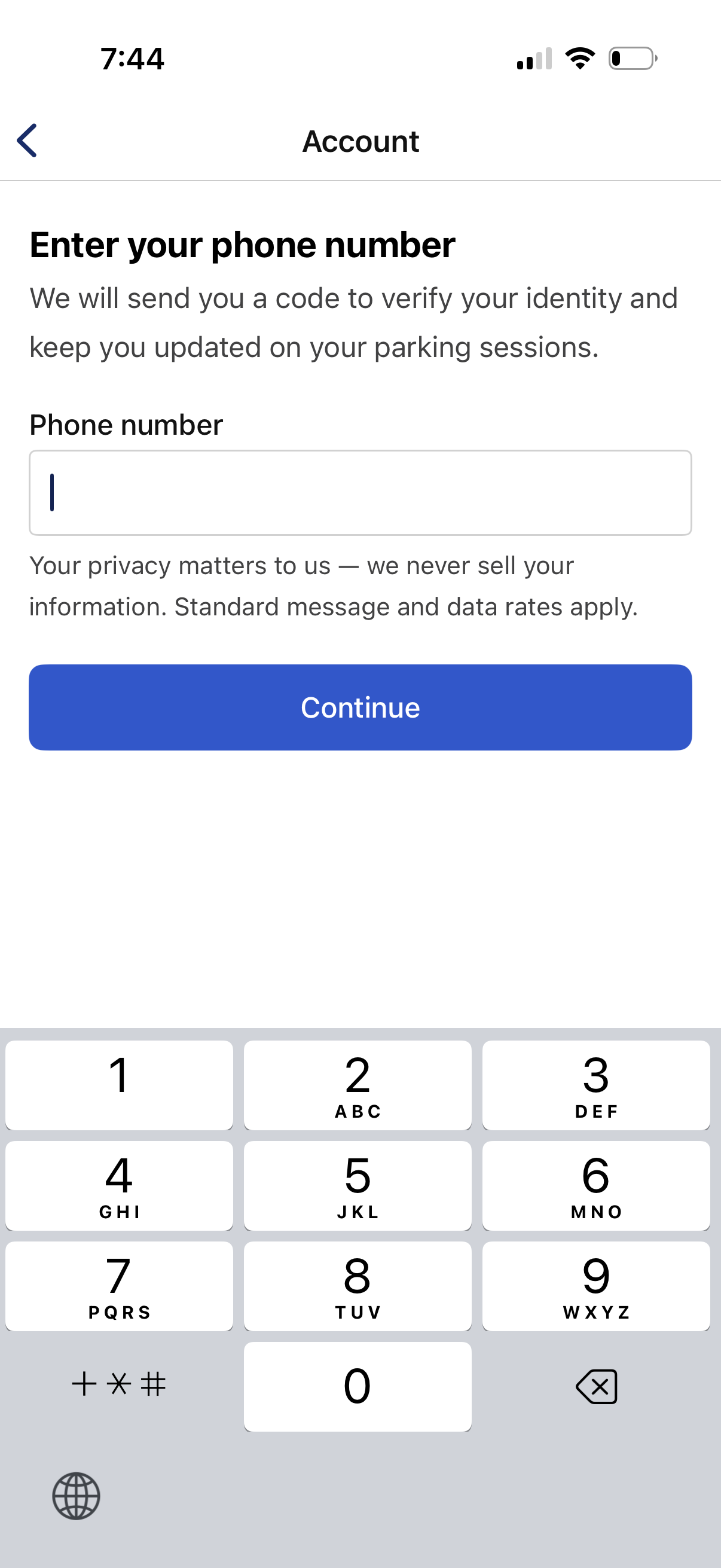 parkwhiz app screenshot 2