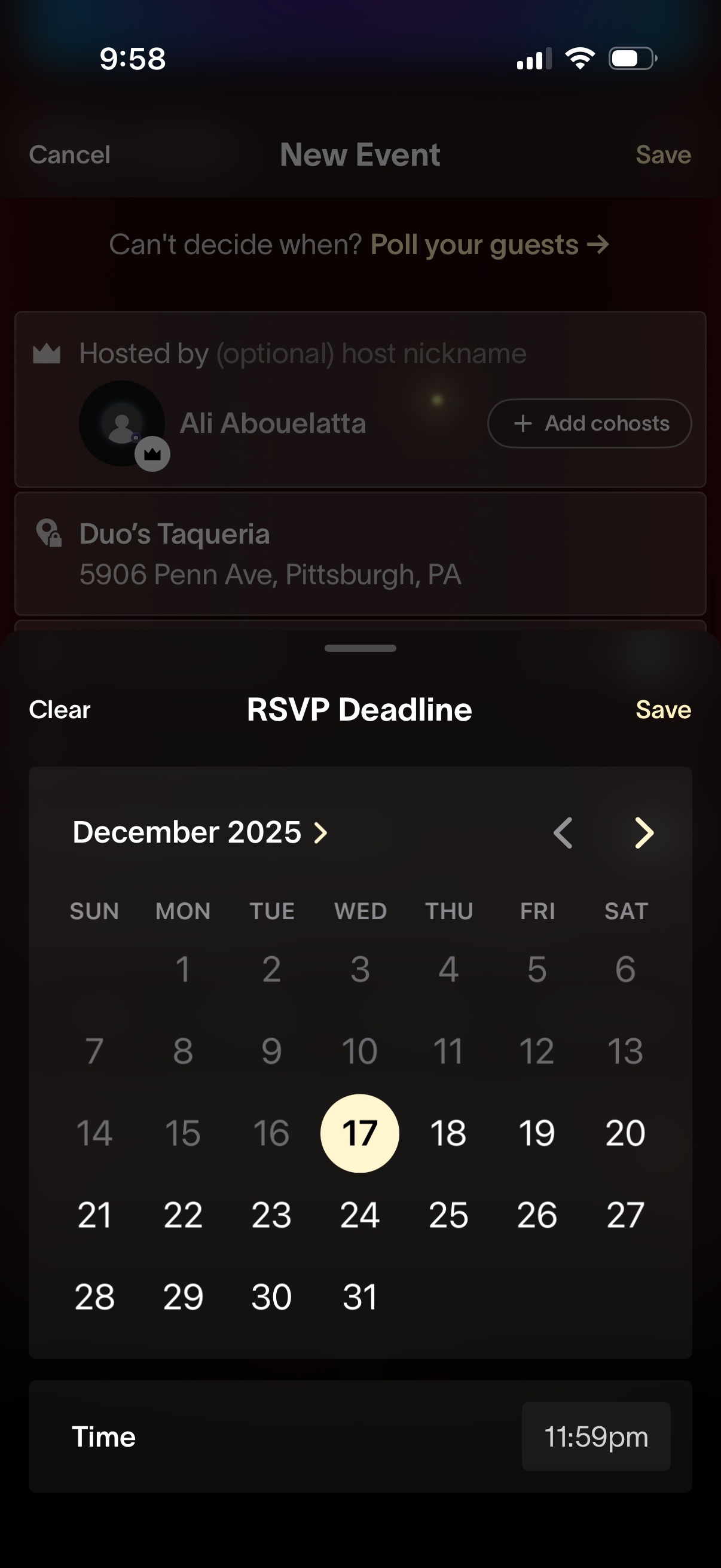 partiful app screenshot 26