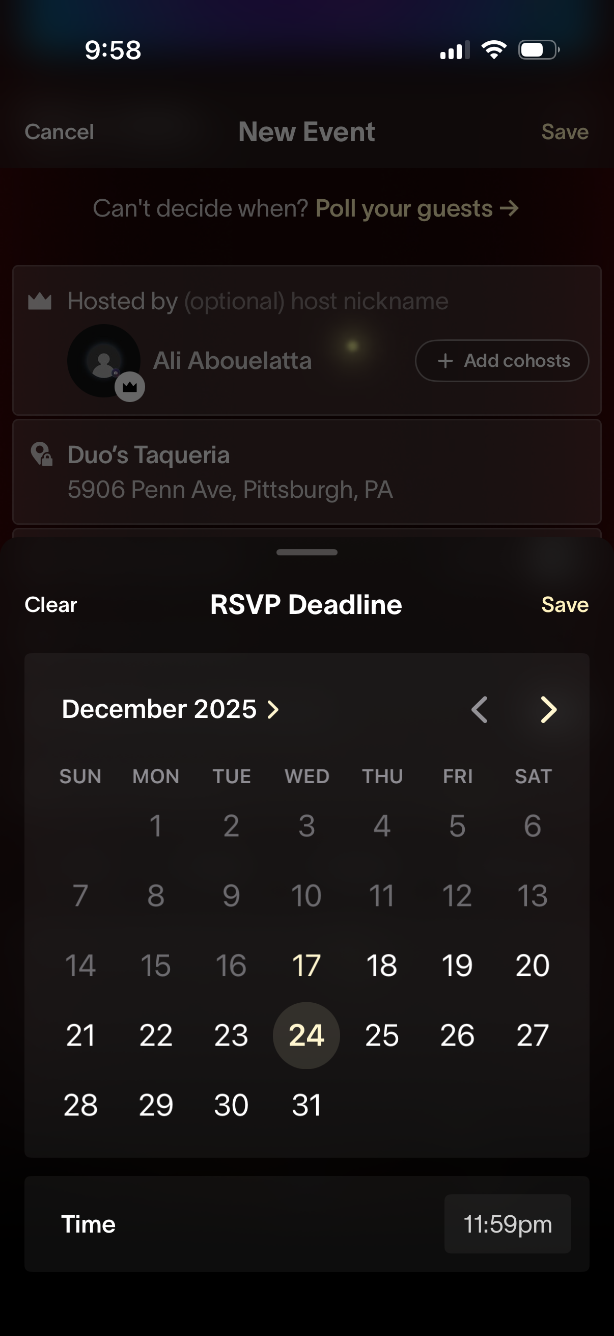 partiful app screenshot 25