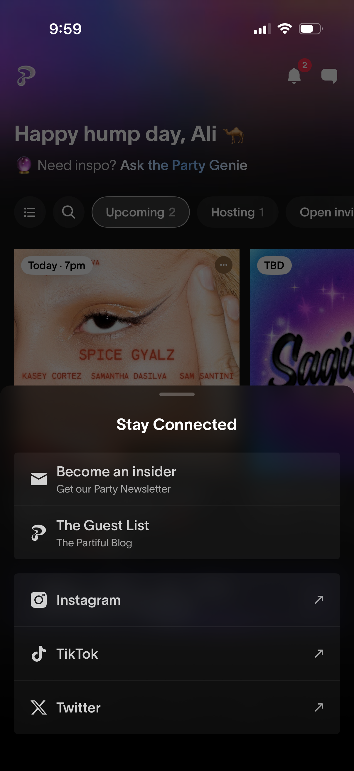 partiful app screenshot 3