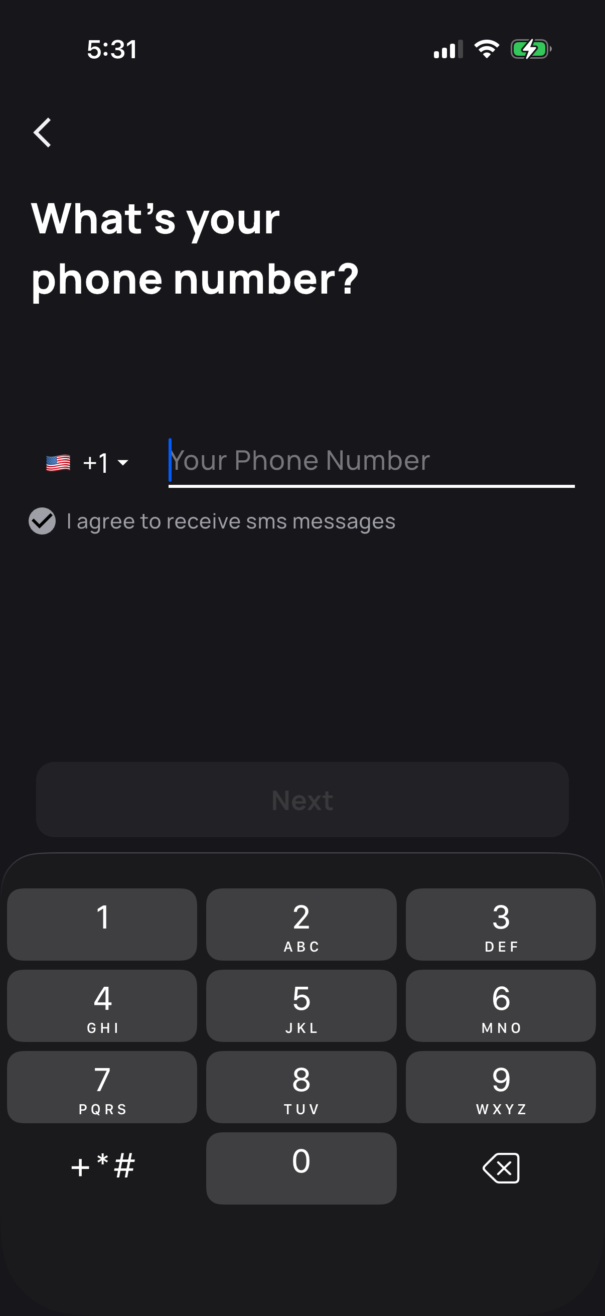 Step 2 of Peek Account Login