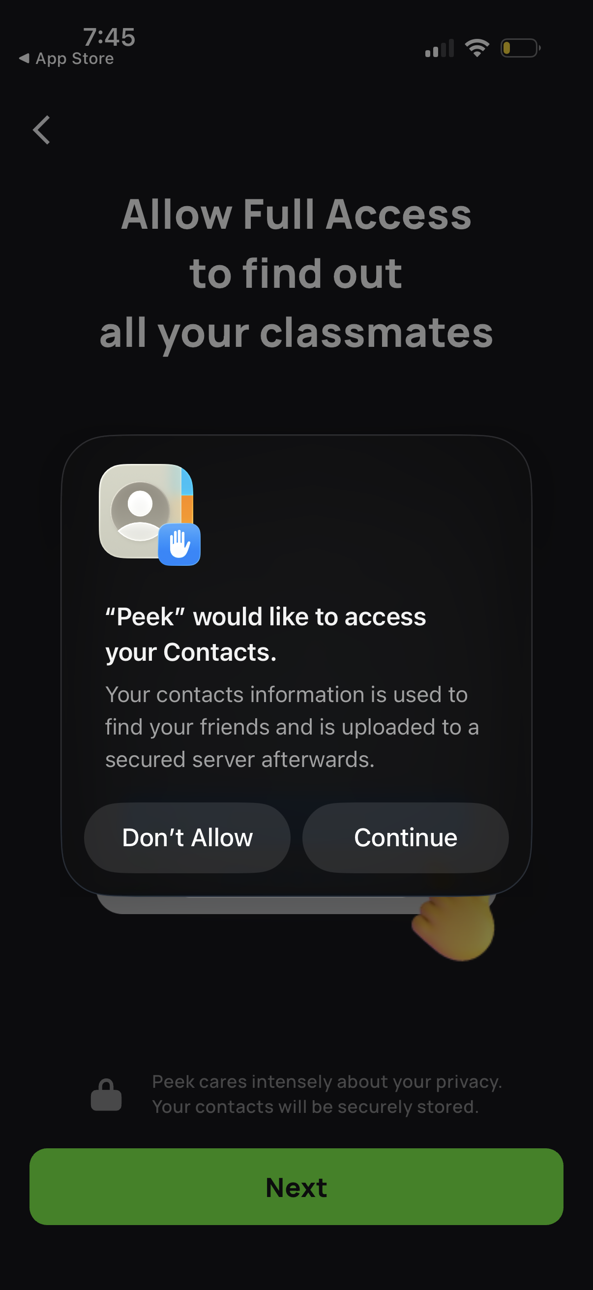 peek app screenshot 2