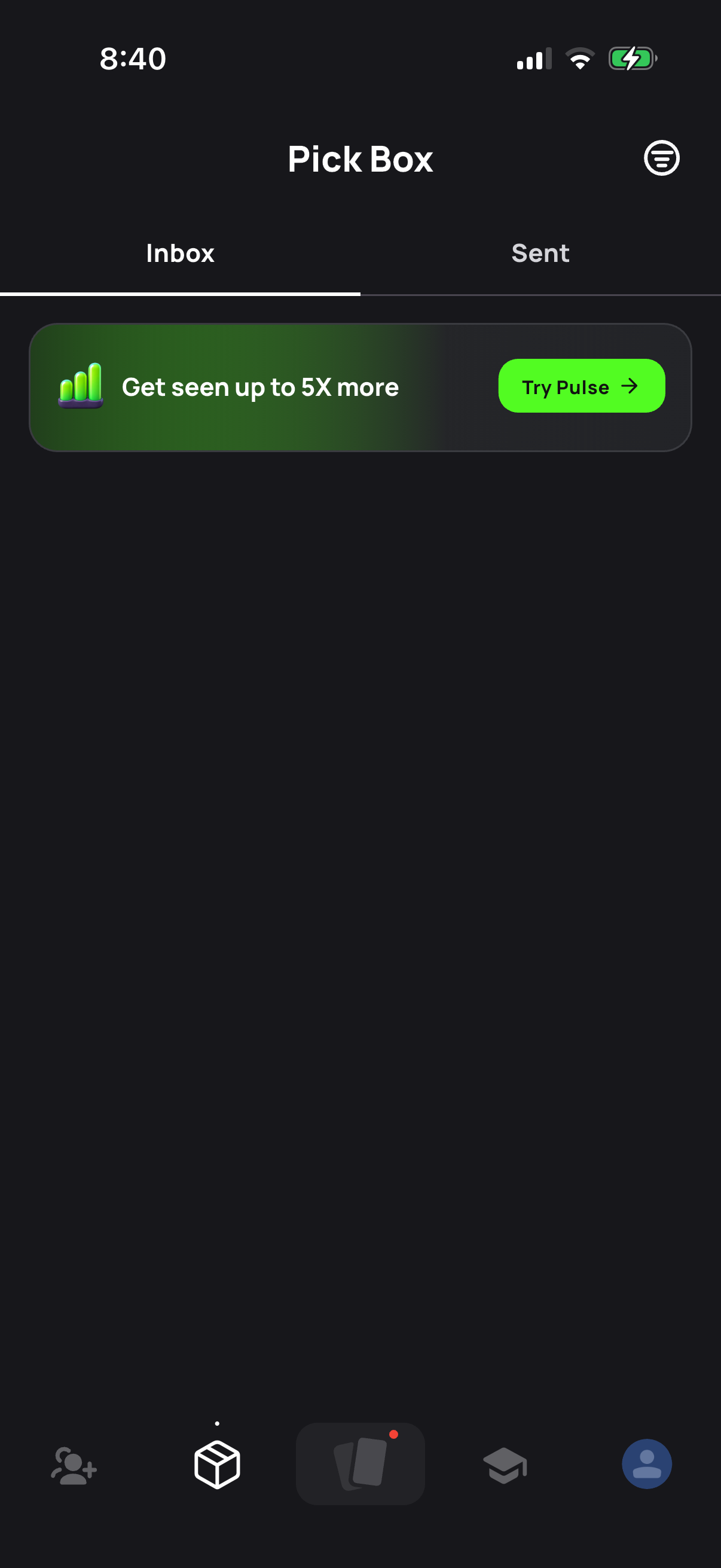 Step 1 of Peek Locked Feature Paywall