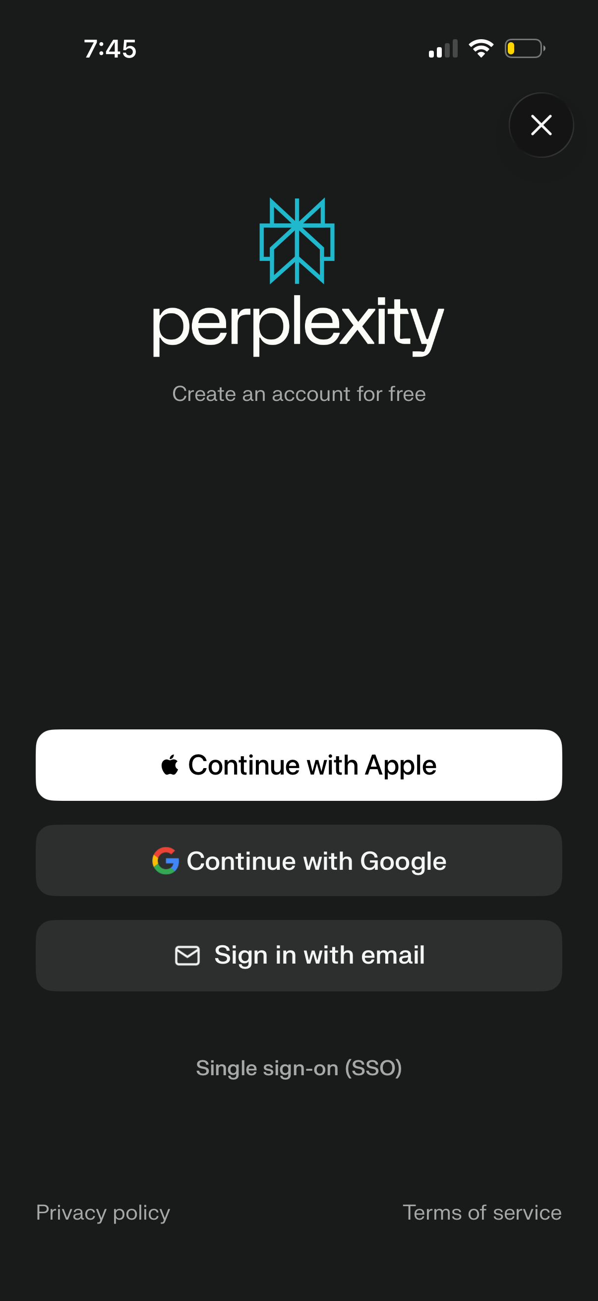perplexity app screenshot 6