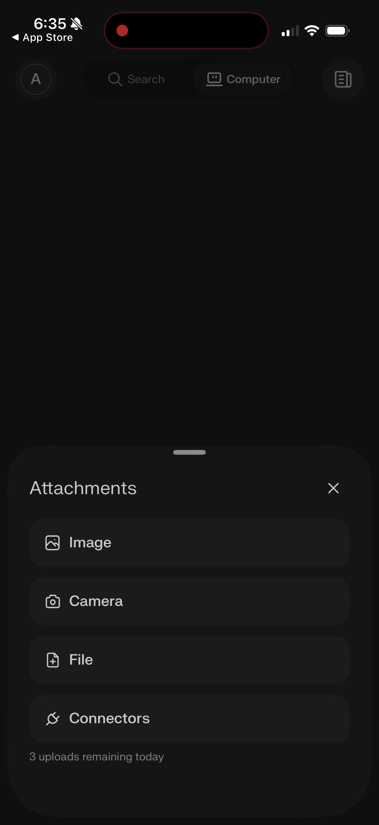perplexity screen