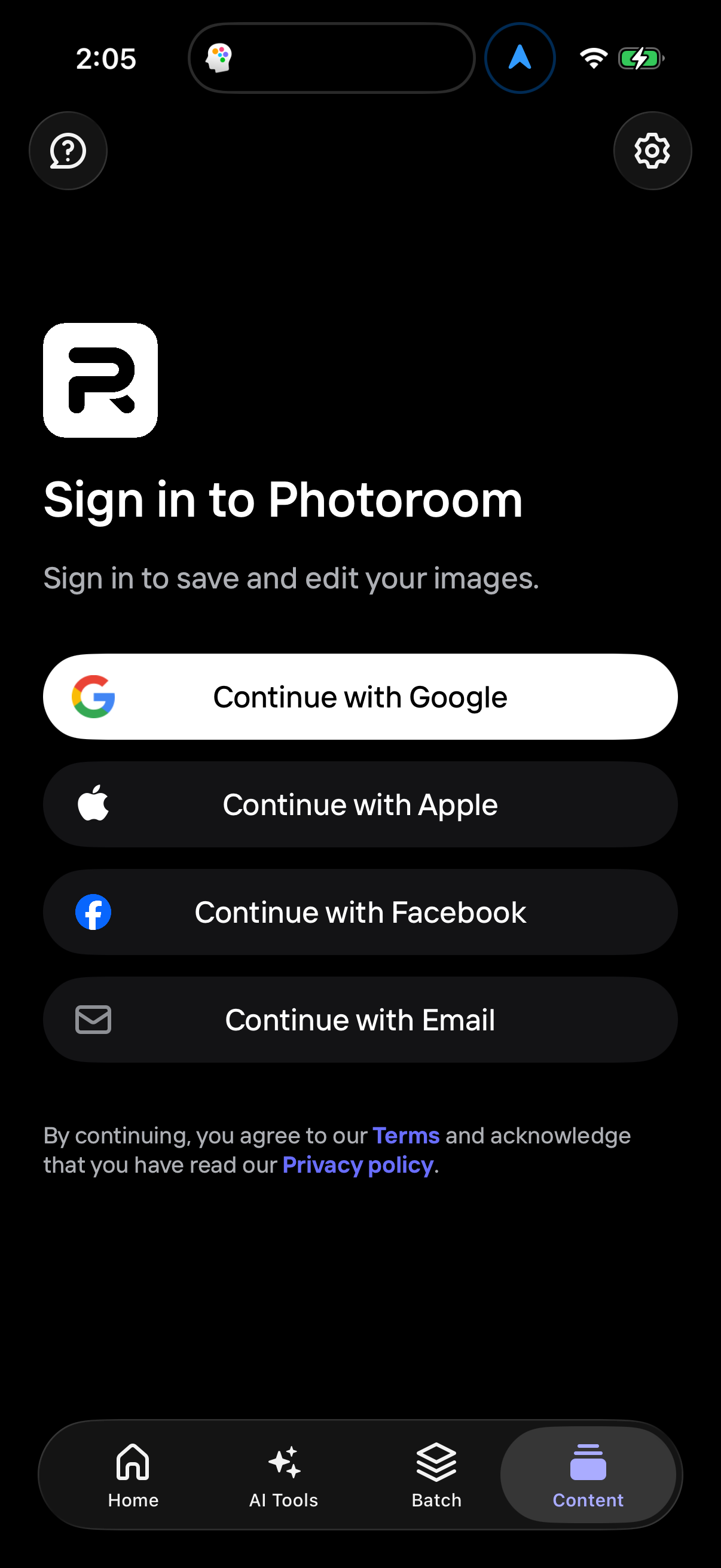 Step 4 of photoroom Main_tabs