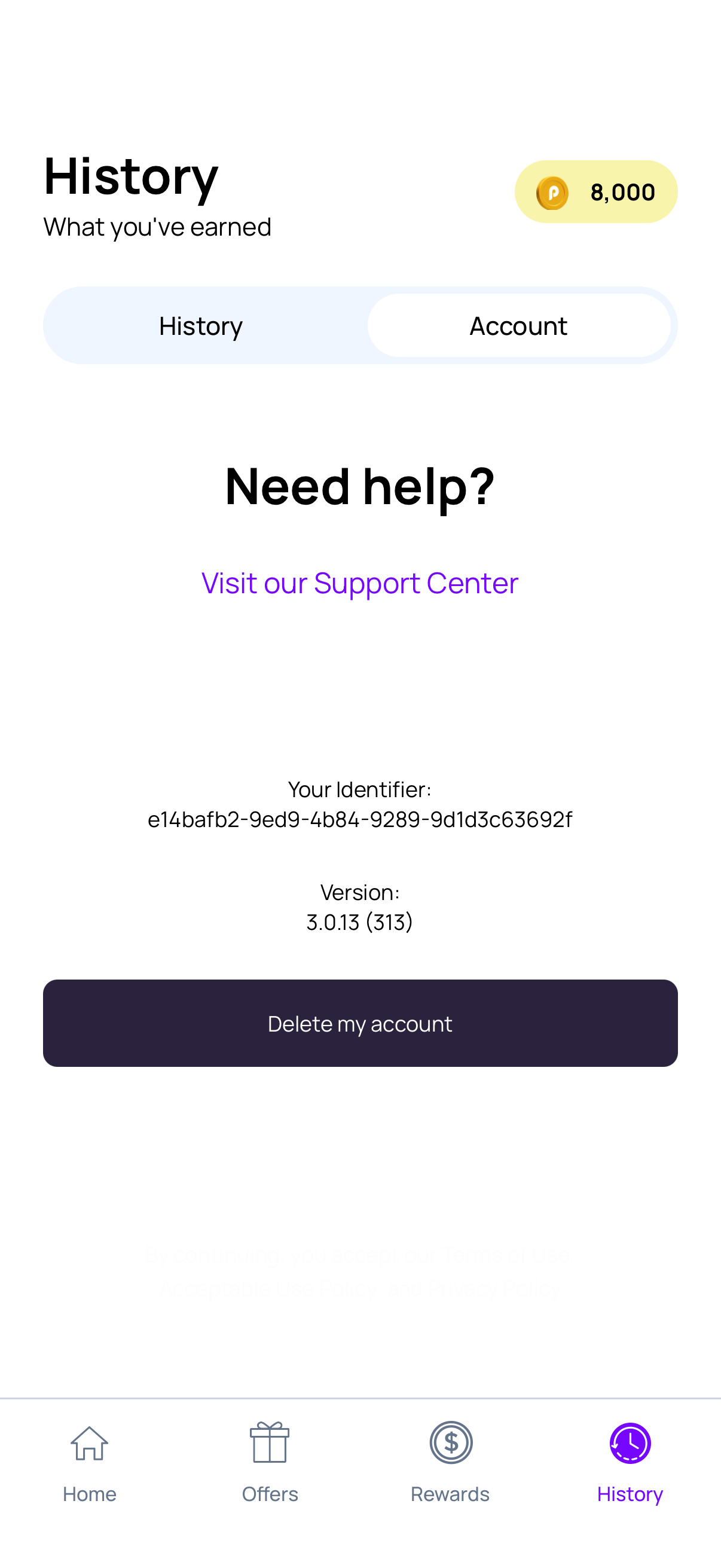 playful-rewards app screenshot 1