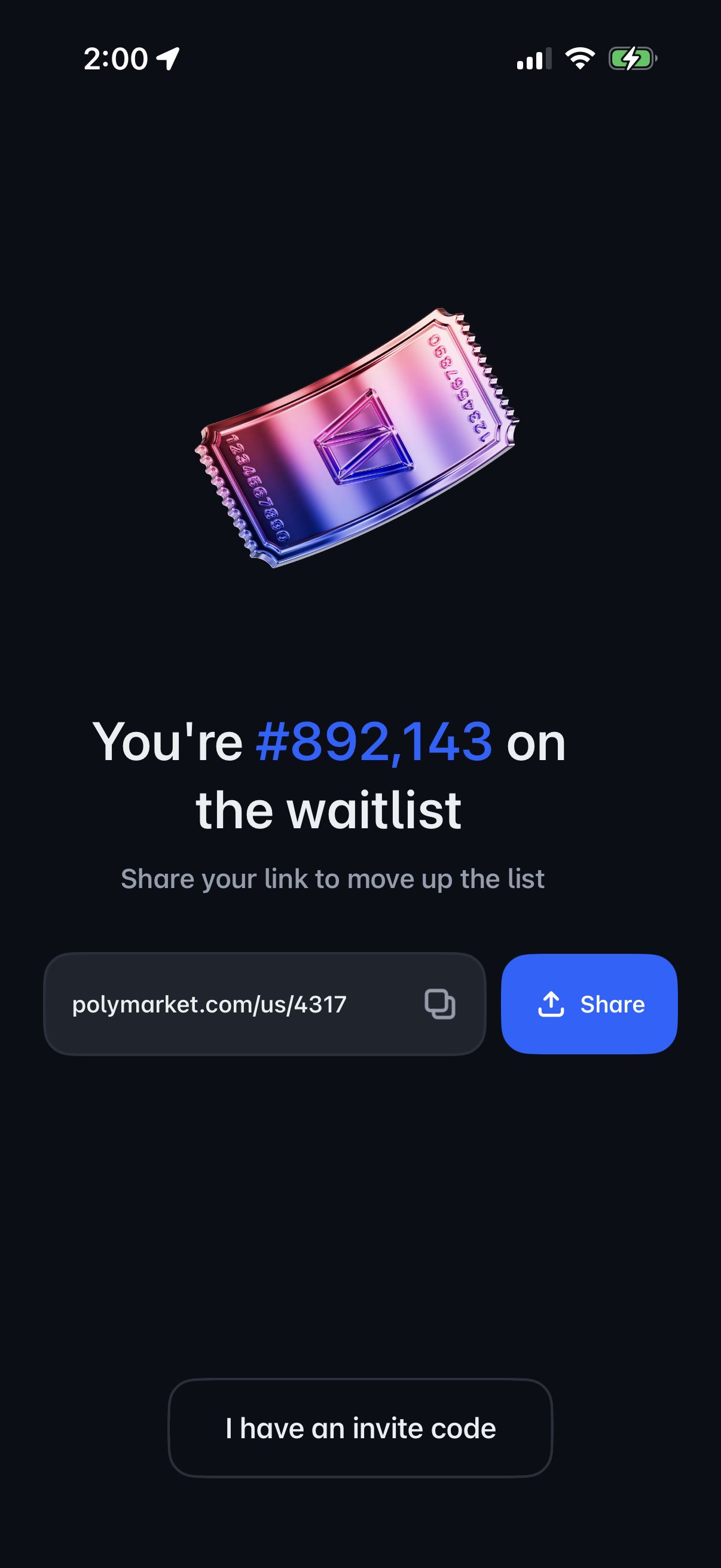 polymarket app screenshot 3
