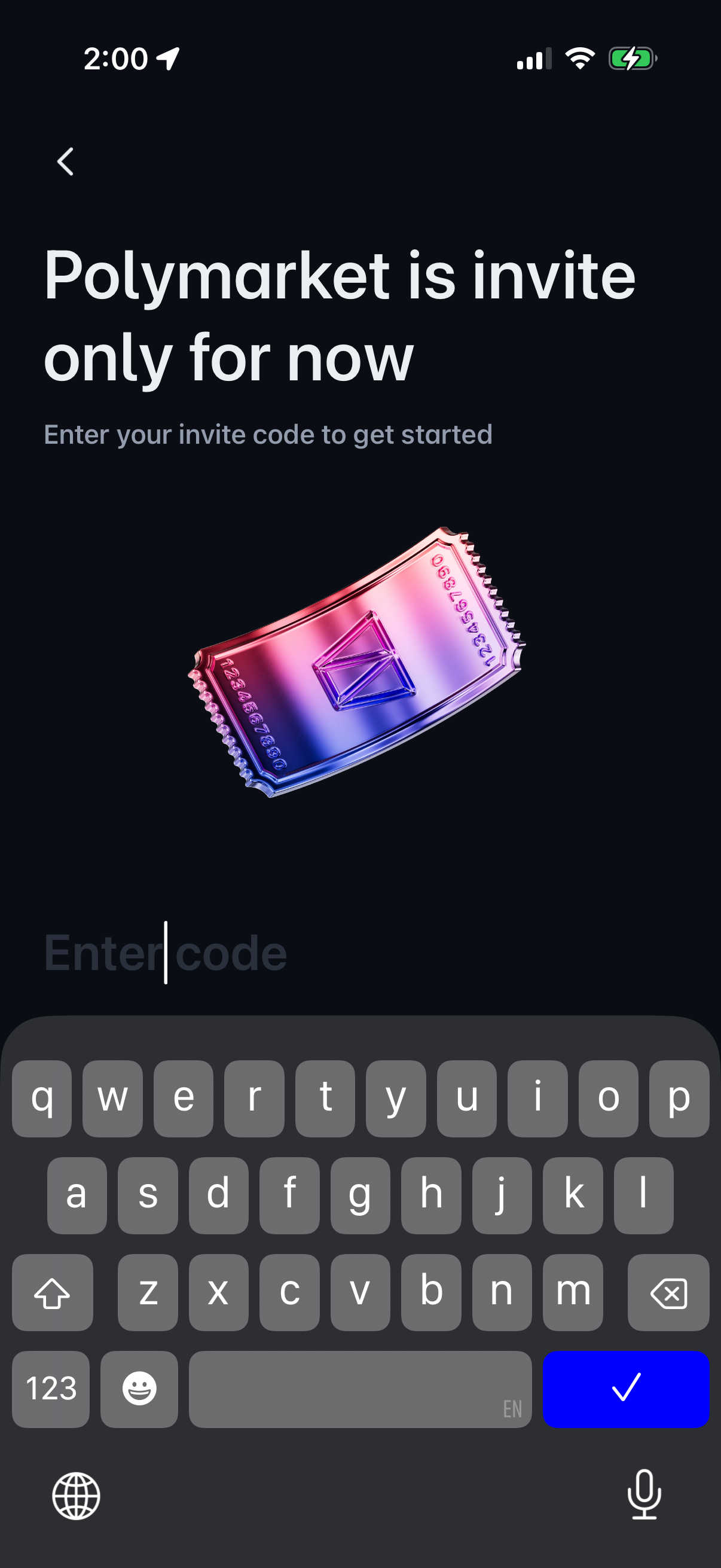 polymarket app screenshot 1