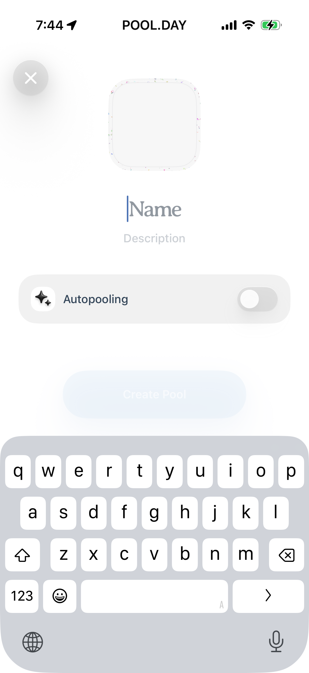 Pool app screenshot 2