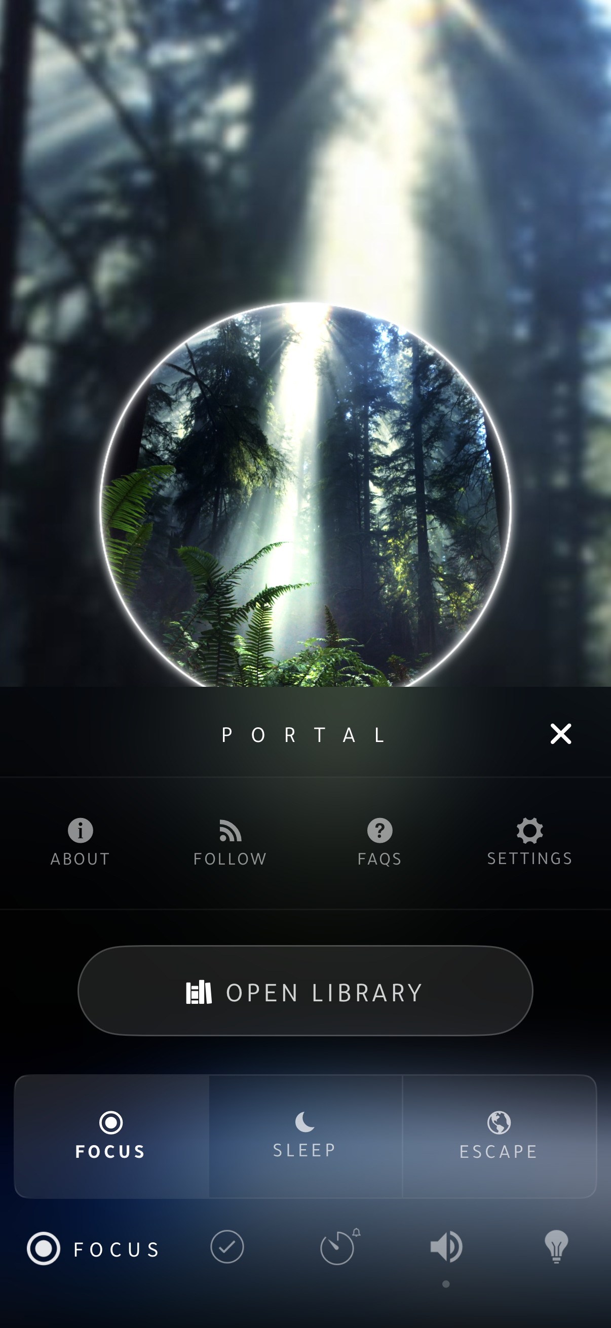Portal app screenshot 1