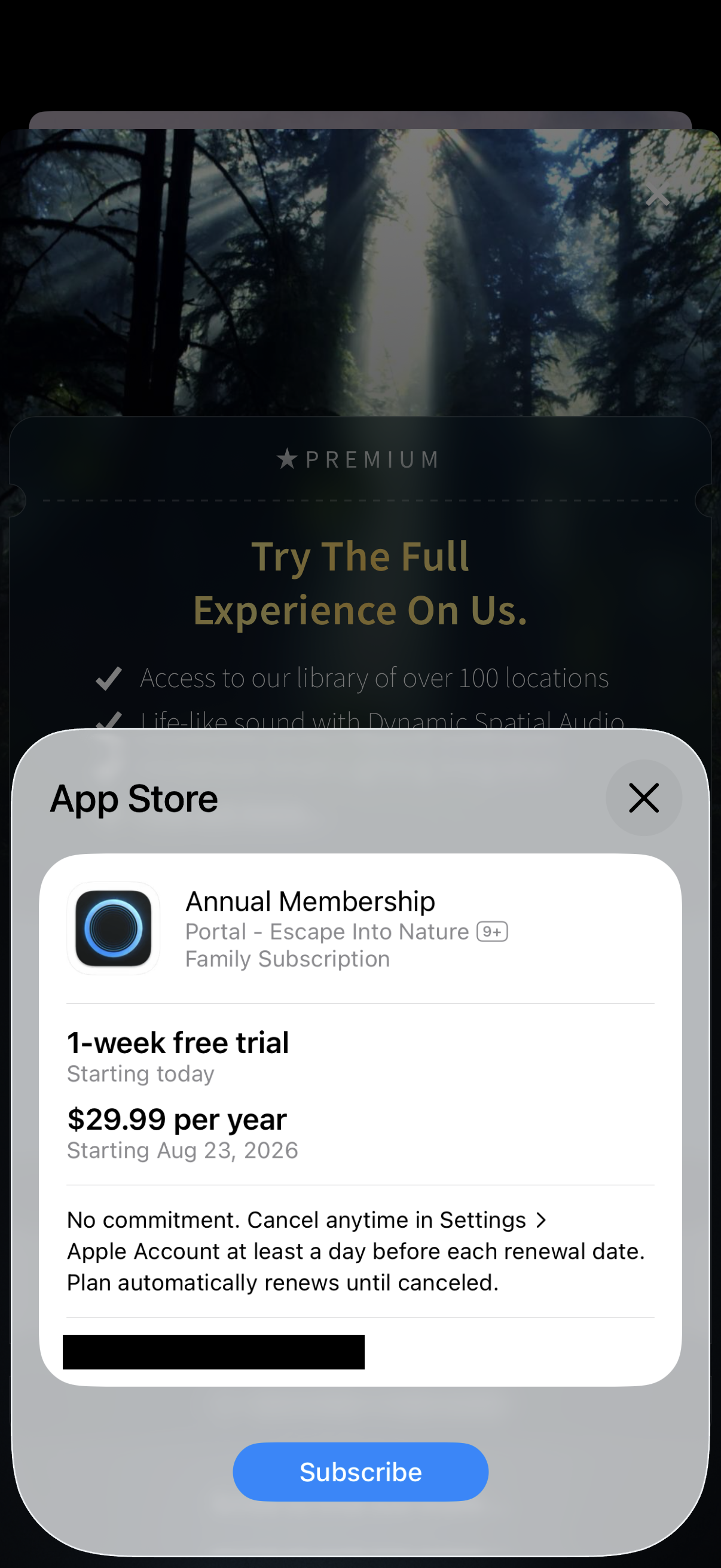 Step 3 of Portal Locked Feature Paywall