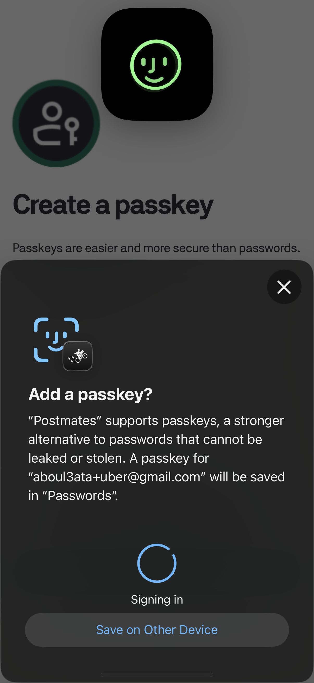 postmates app screenshot 4