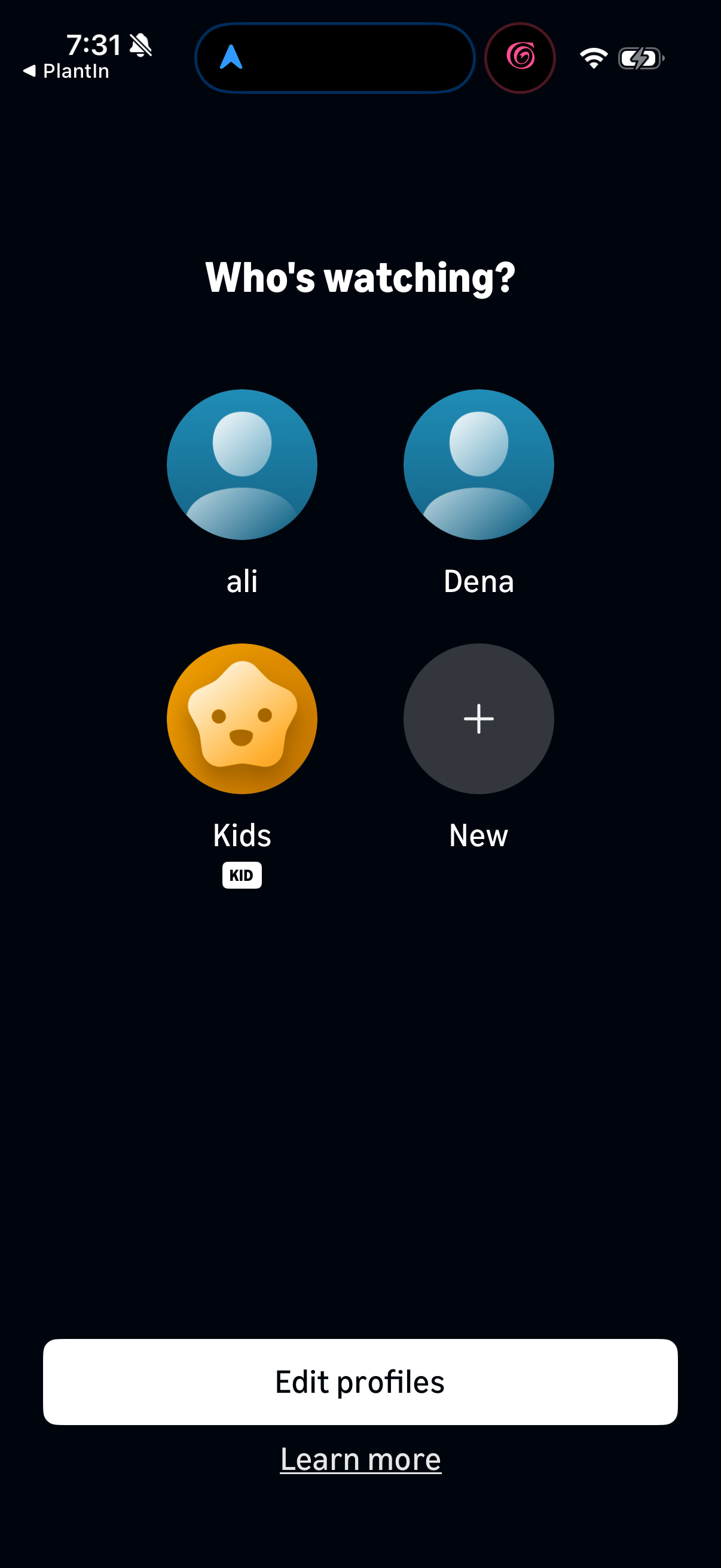 Prime Video app screenshot 1