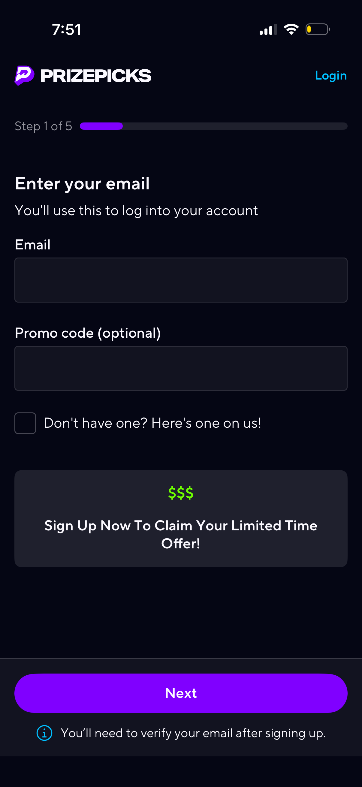 prizepicks app screenshot 2