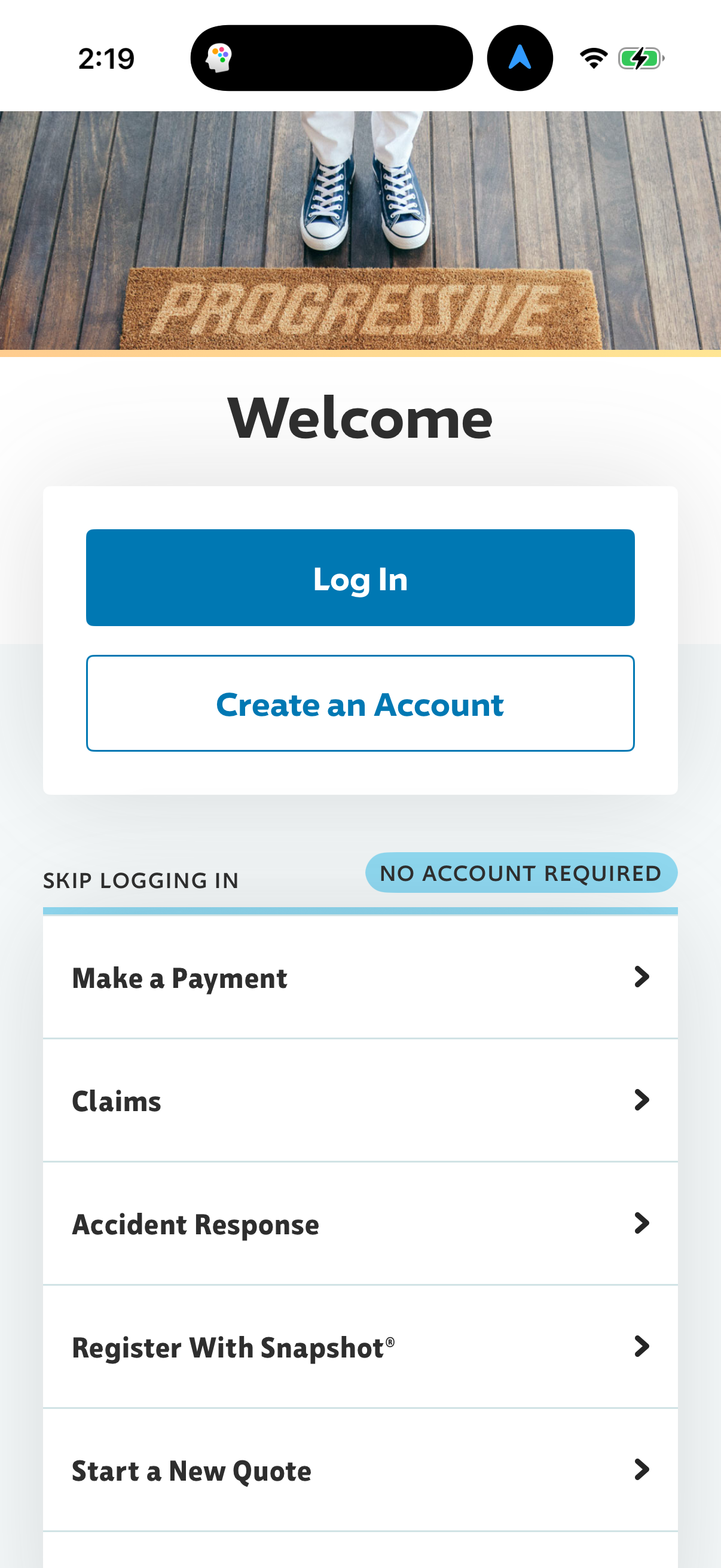 Step 1 of progressive Main_tabs