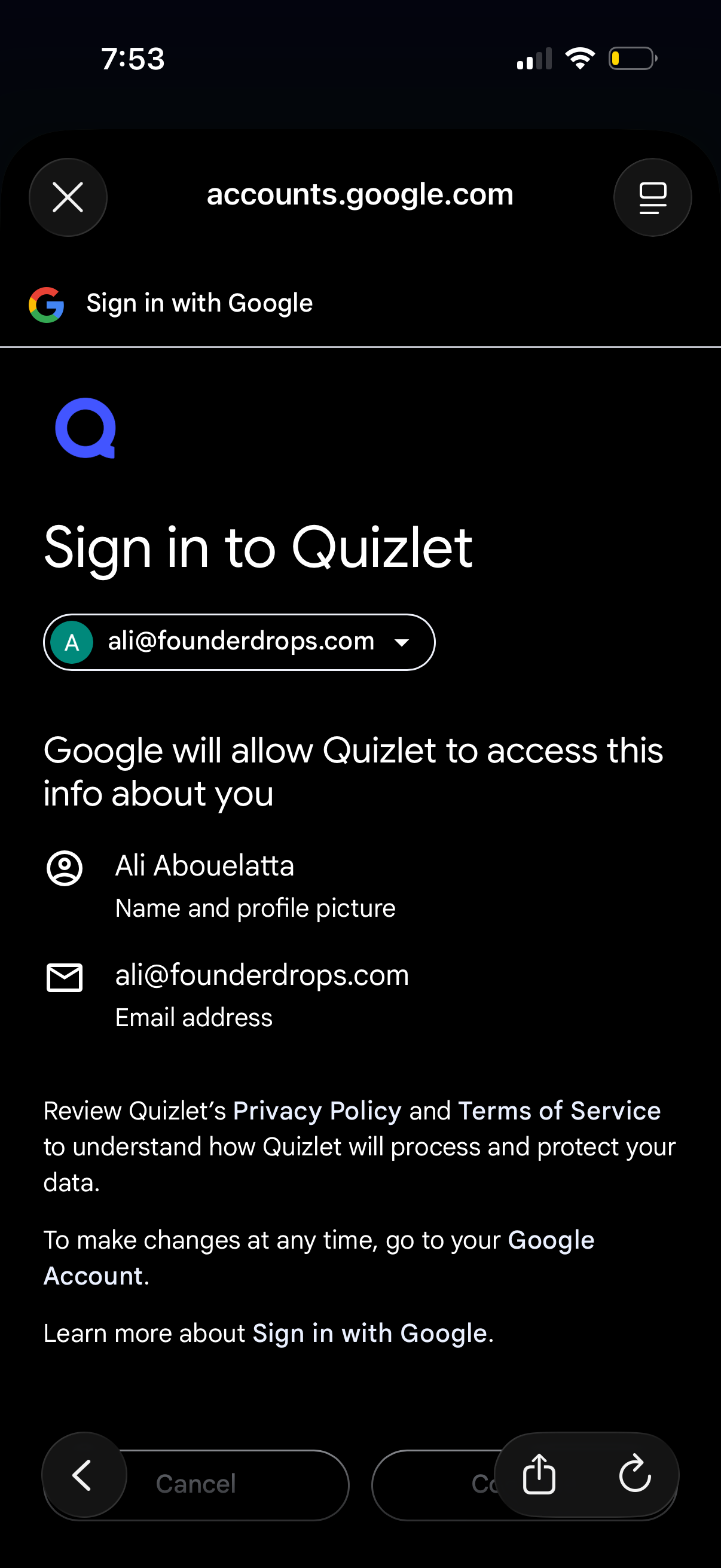 quizlet app screenshot 5