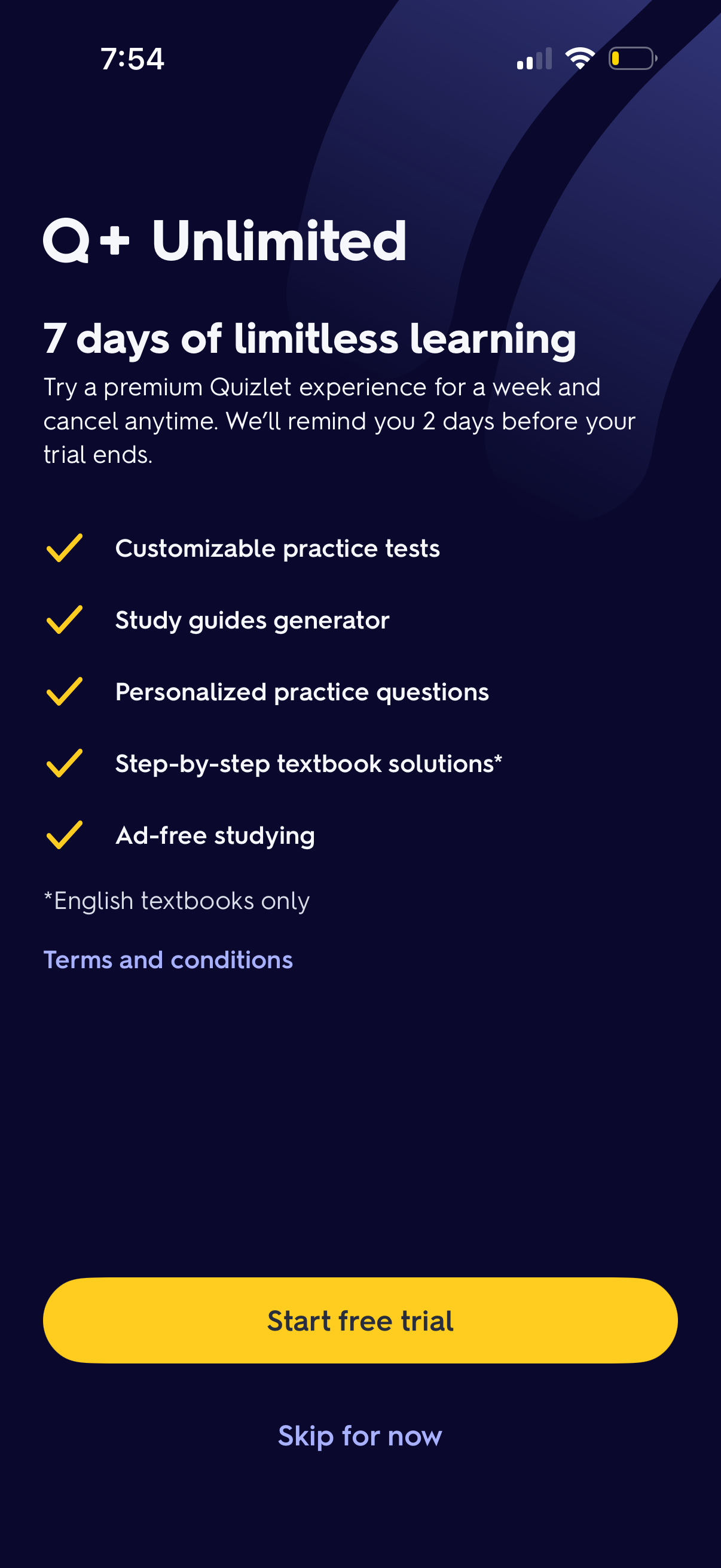quizlet app screenshot 3