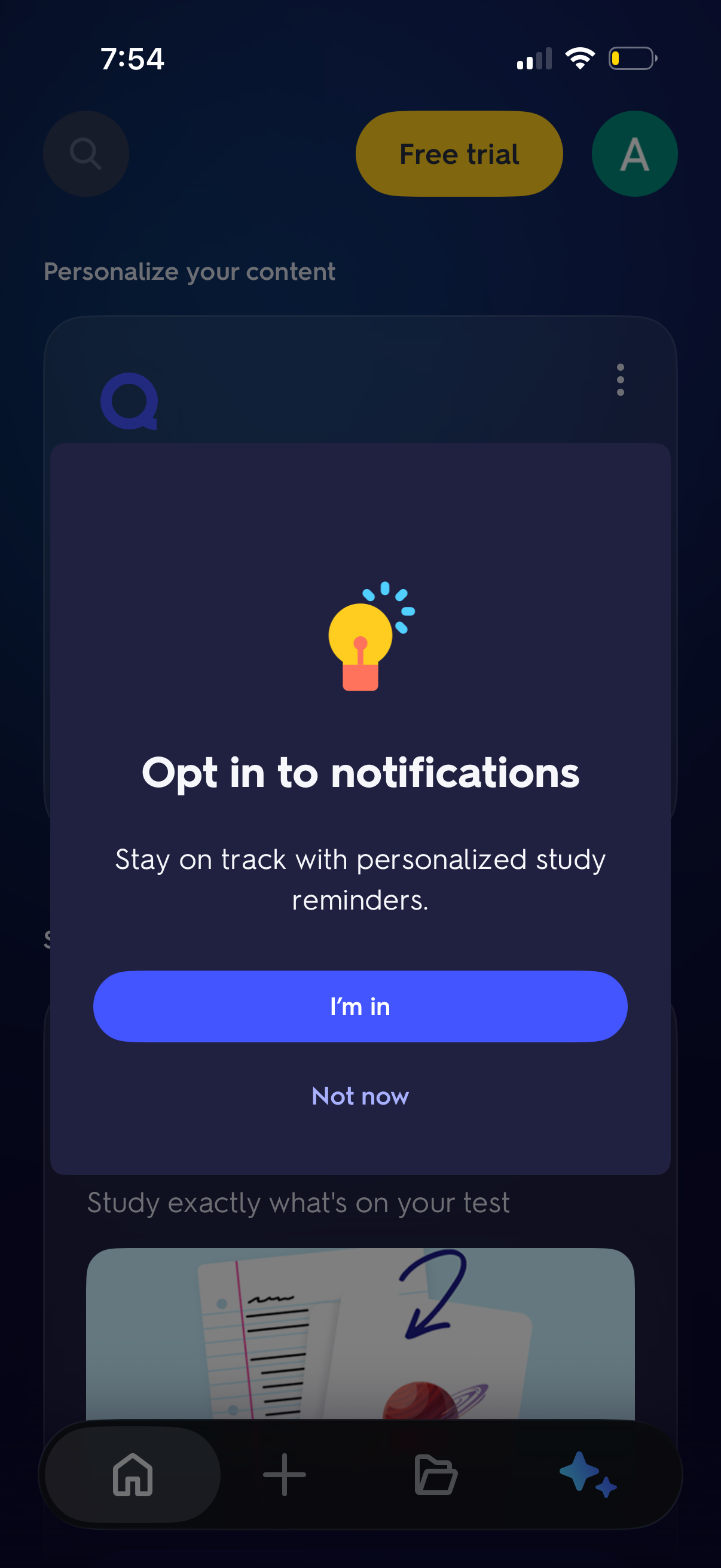 quizlet app screenshot 2