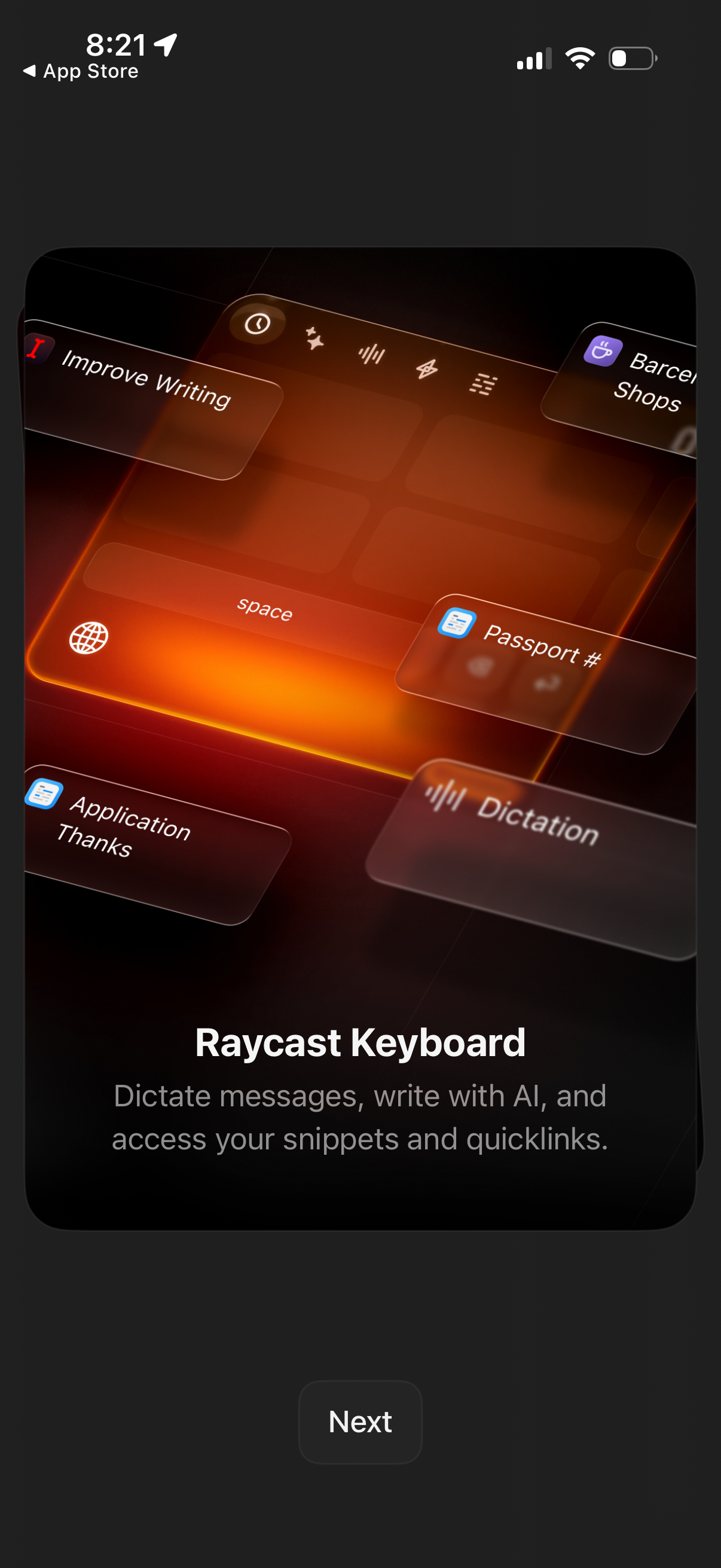 Raycast app screenshot 53