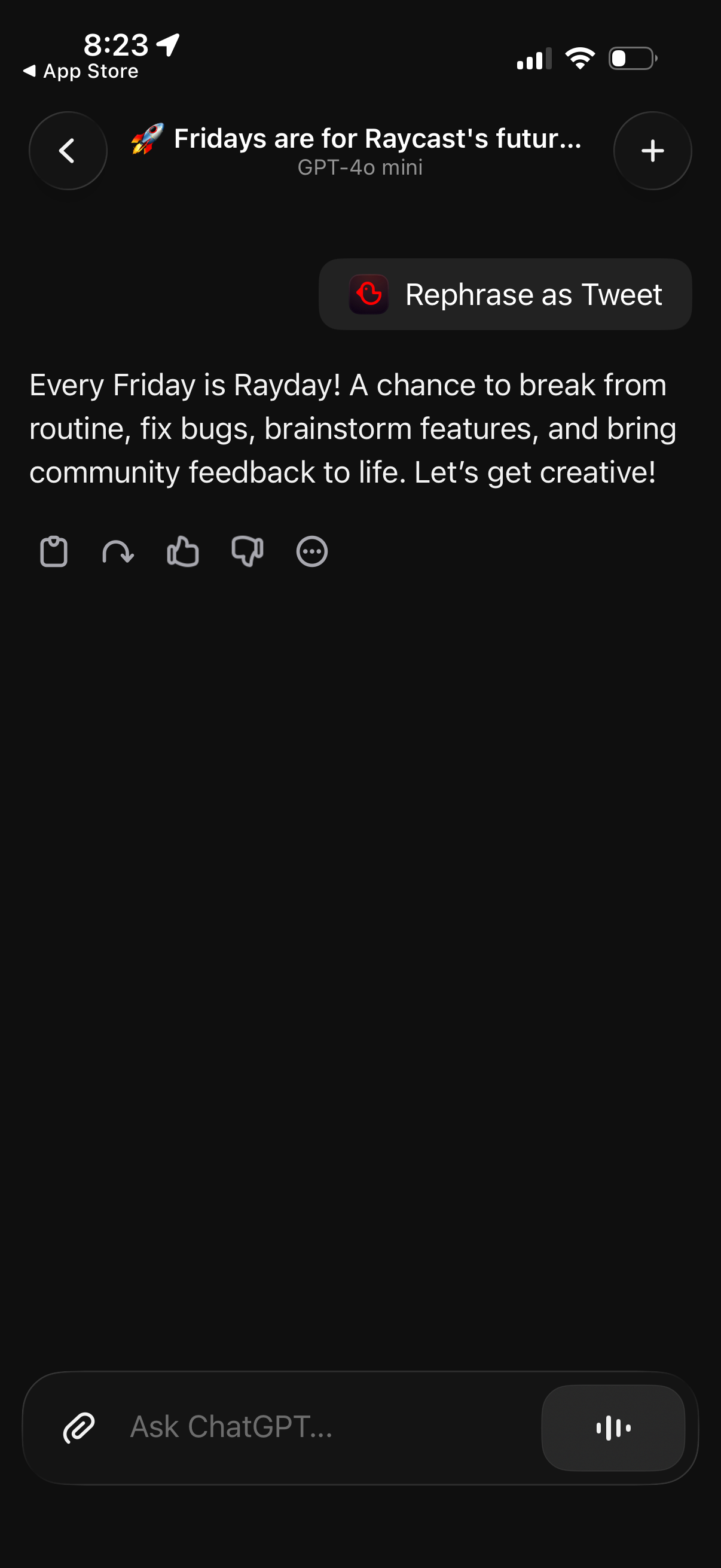 Raycast app screenshot 35