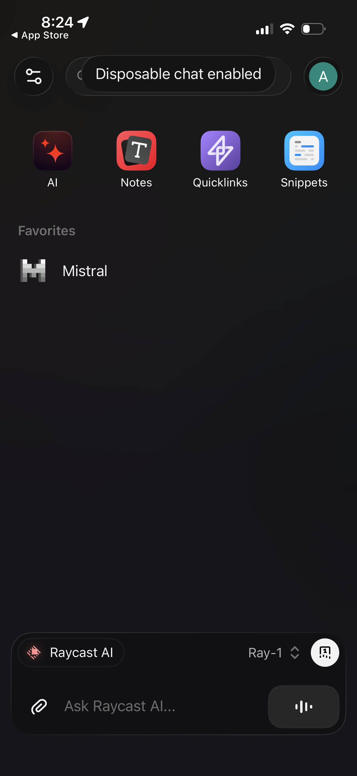 Raycast Change Preset Model