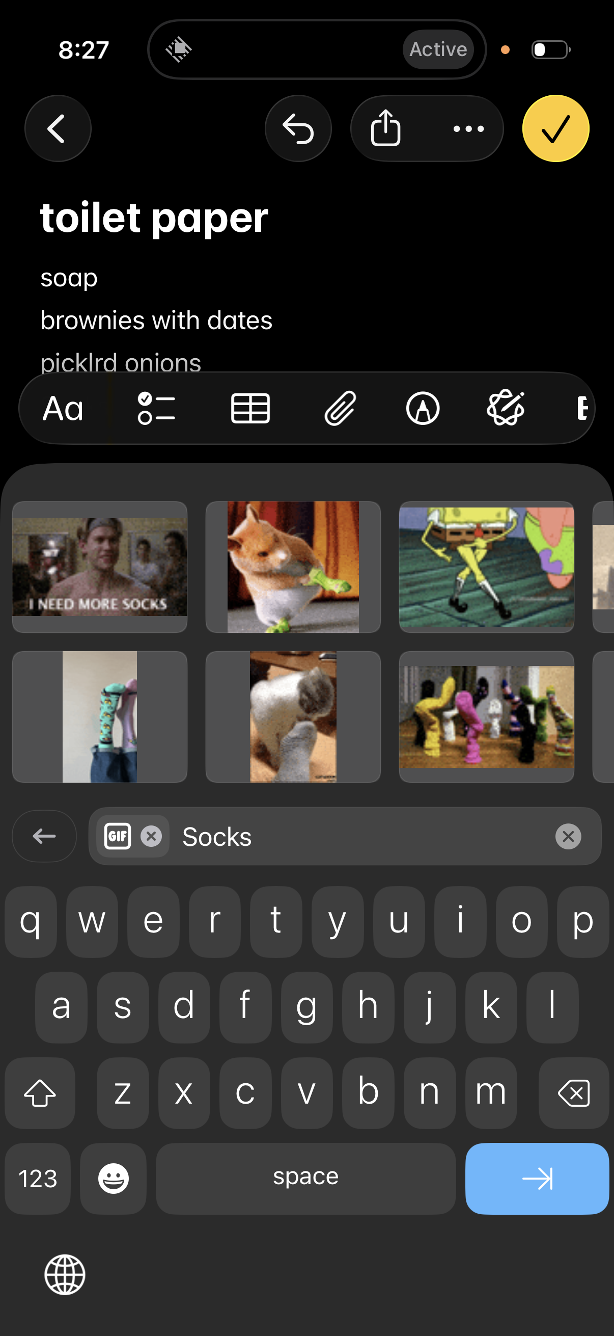 Raycast Keyboard Gifs